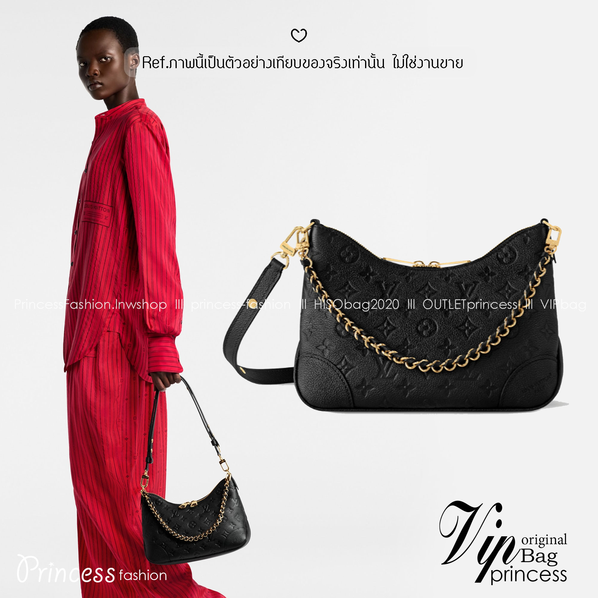 ORI หนังแท้ | LV Boulogne PM bag Monogram Empreinte leather กระเป๋าสะพายสุดไอคอนิกใช้งานได้หลายสไตล์ ประจำฤดูกาลในหนัง Monogram Empreinte มอบทางเลือกในการพกพาที่หลากหลายเช่นเดียวกับรุ่นแคนวาสดั้งเดิม