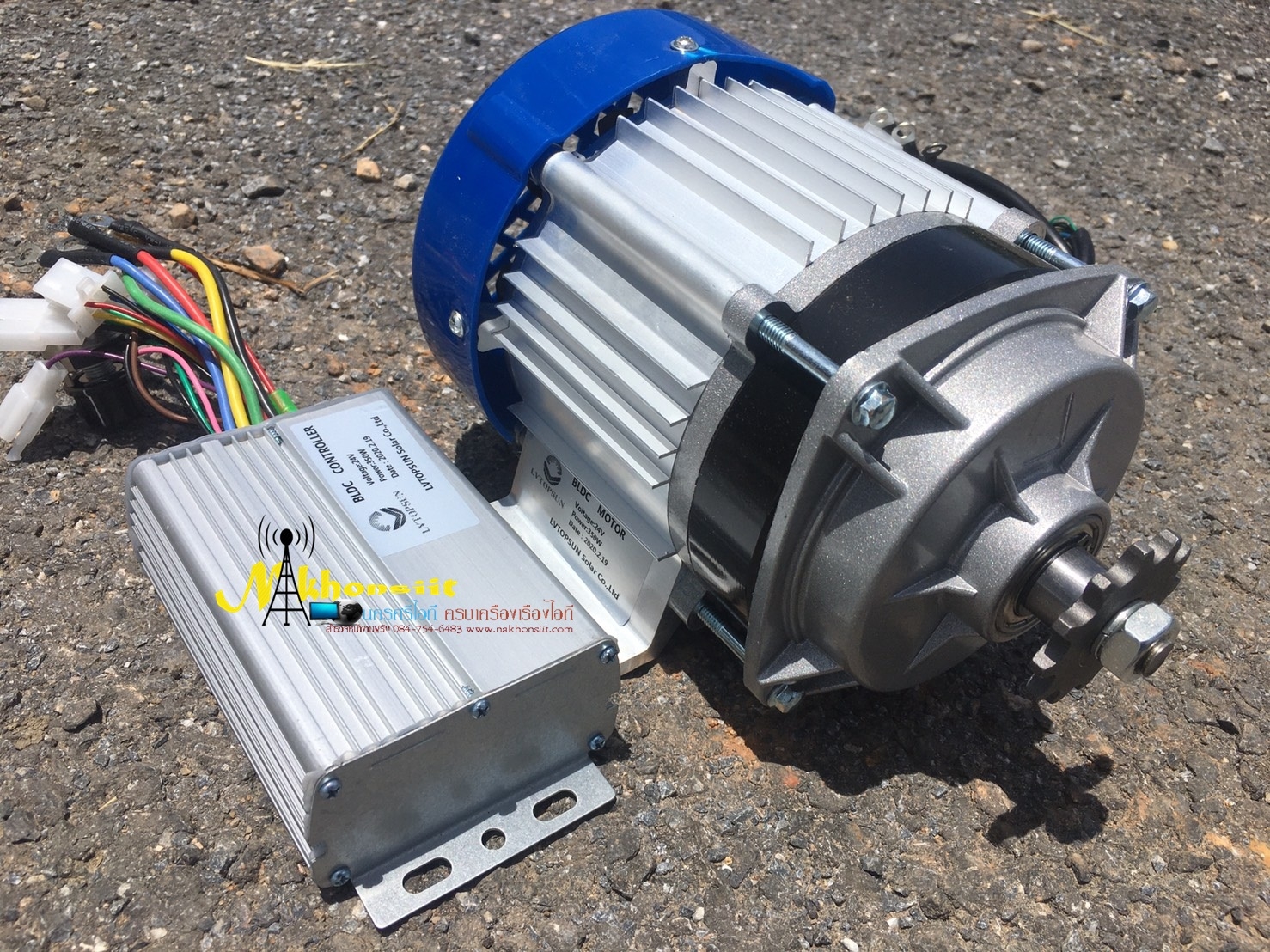 มอเตอร์ดีซีบัสเลส DC Brushless Motor มอเตอร์ไร้แปลงถ่าน