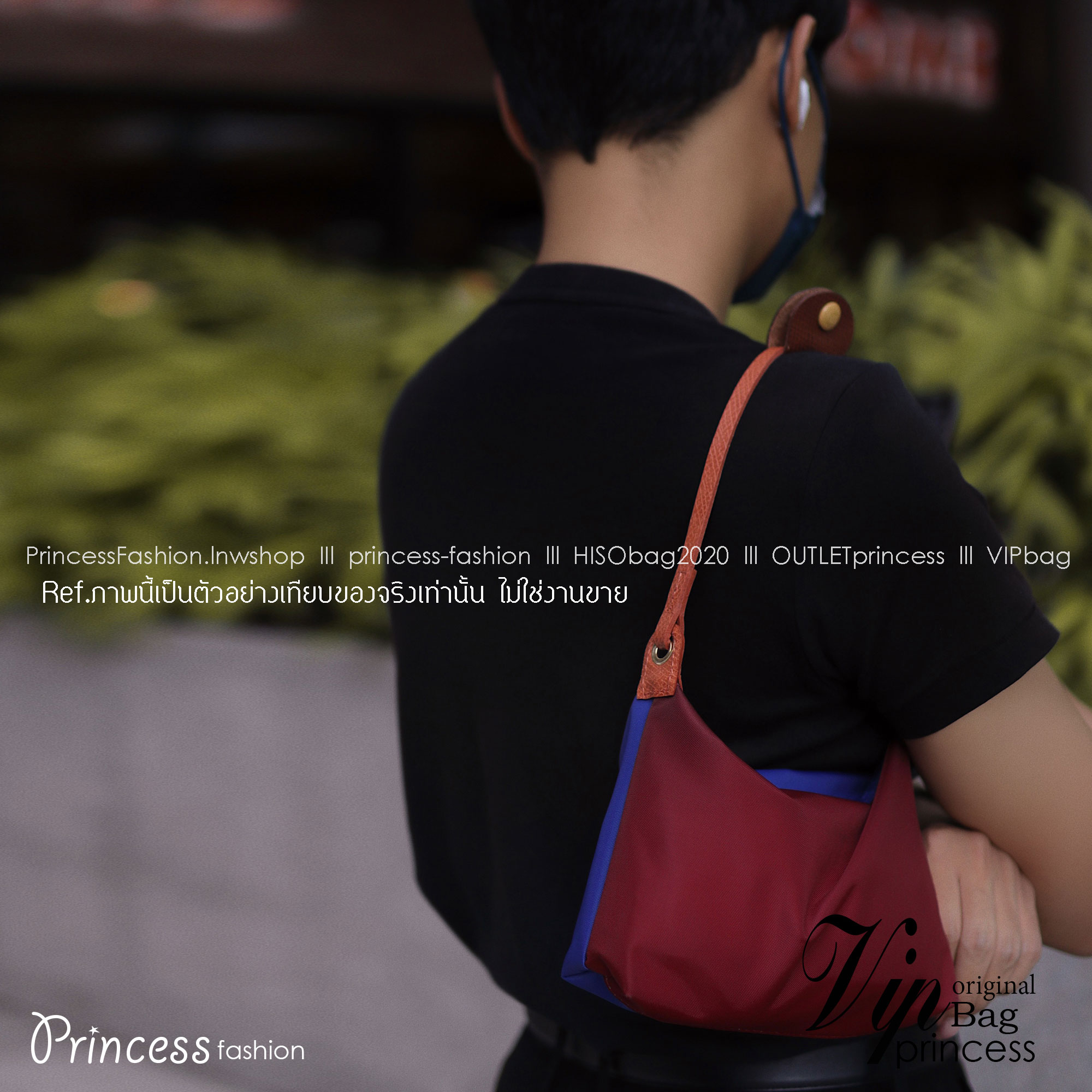 LONGCHAMP LE PLIAGE RE-PLAY Shoulder bag แฟน ๆ ของกระเป๋าไนลอนพกพาอันเป็นเอกลักษณ์ของแบรนด์ ตอนนี้มีคอลเลกชั่นใหม่ล่าสุดให้เลือกสรร