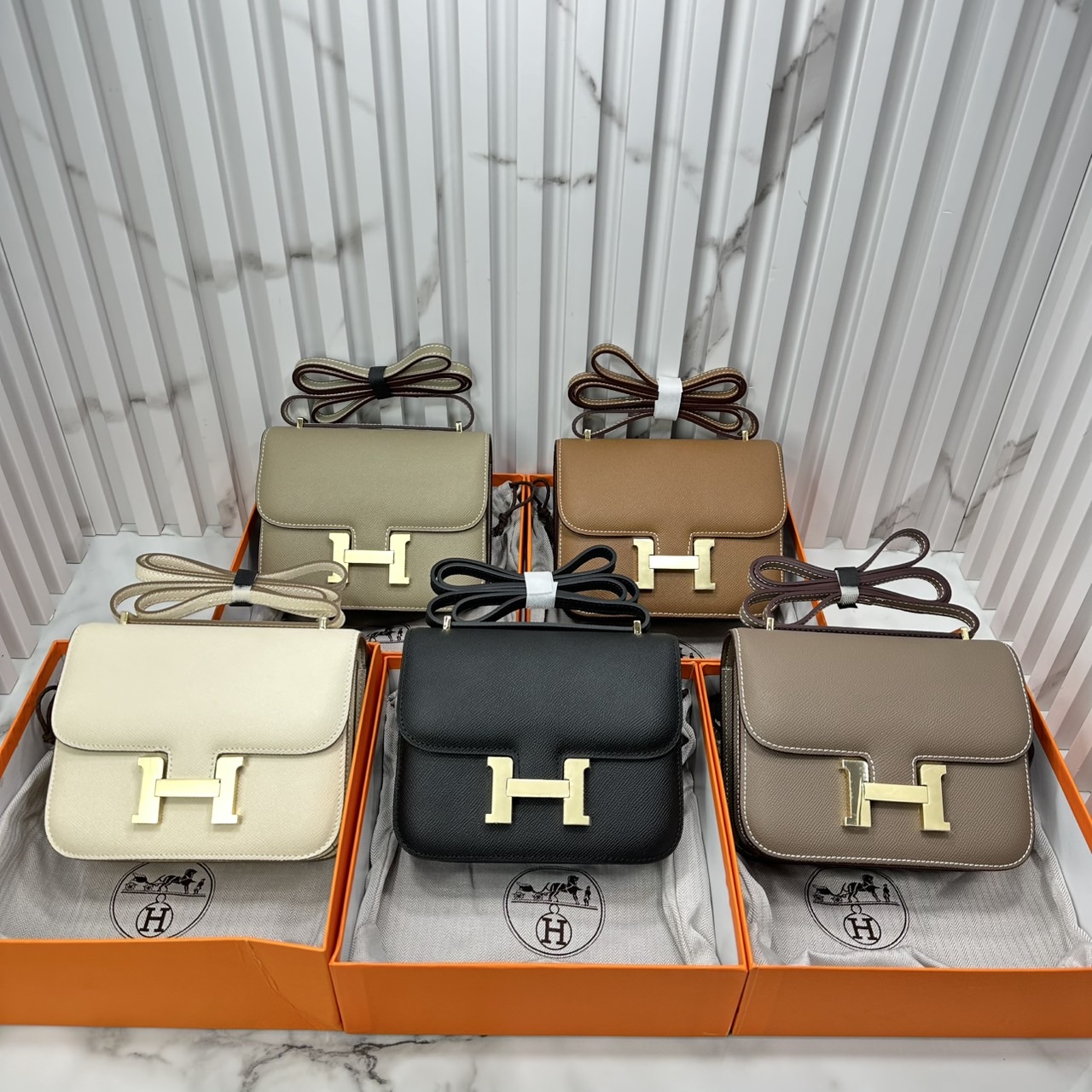 ORI หนังแท้ | Hermes Constance Bag กระเป๋าสะพายที่สุดแห่งหรูหราลัคชู นิยามของความสง่างามเหนือกาลเวลา แบรนด์เนมในฝัน งดงามดั่งเจ้าหญิง