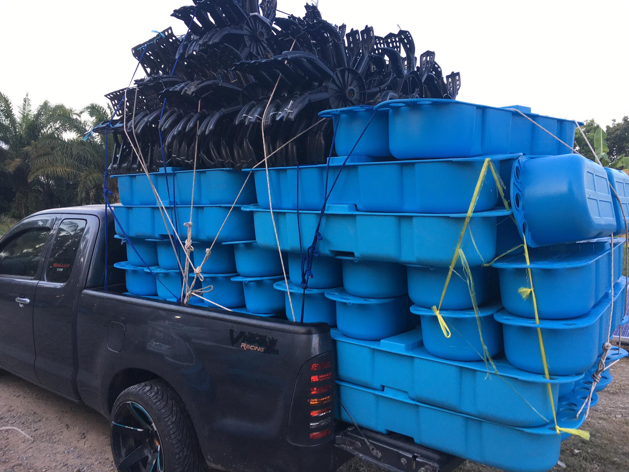 ใบพัดตีน้ำโซลาร์เซลล์-นากุ้ง สำหรับชุดกังหันเติมอากาศโซล่าเซลล์