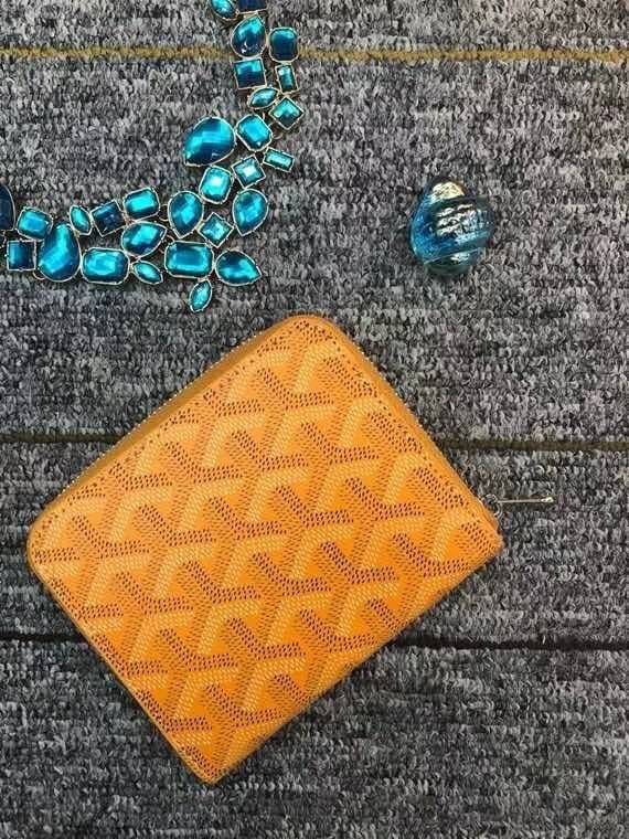 ORI หนังแท้ | GOYARD Compact Zip Matignon Pm Wallet