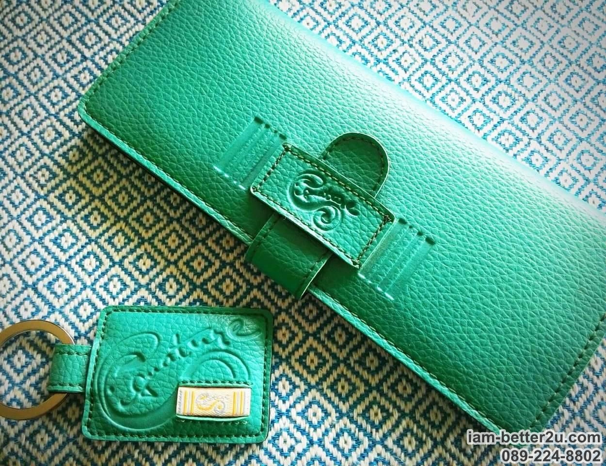 กระเป๋าสตางค์ใบยาว Sashy Yen Wallet สวยงาม ขนาดพอดีมือ พกสะดวก ตัดเย็บเนี๊ยบ เป๊ะทุกรายละเอียด