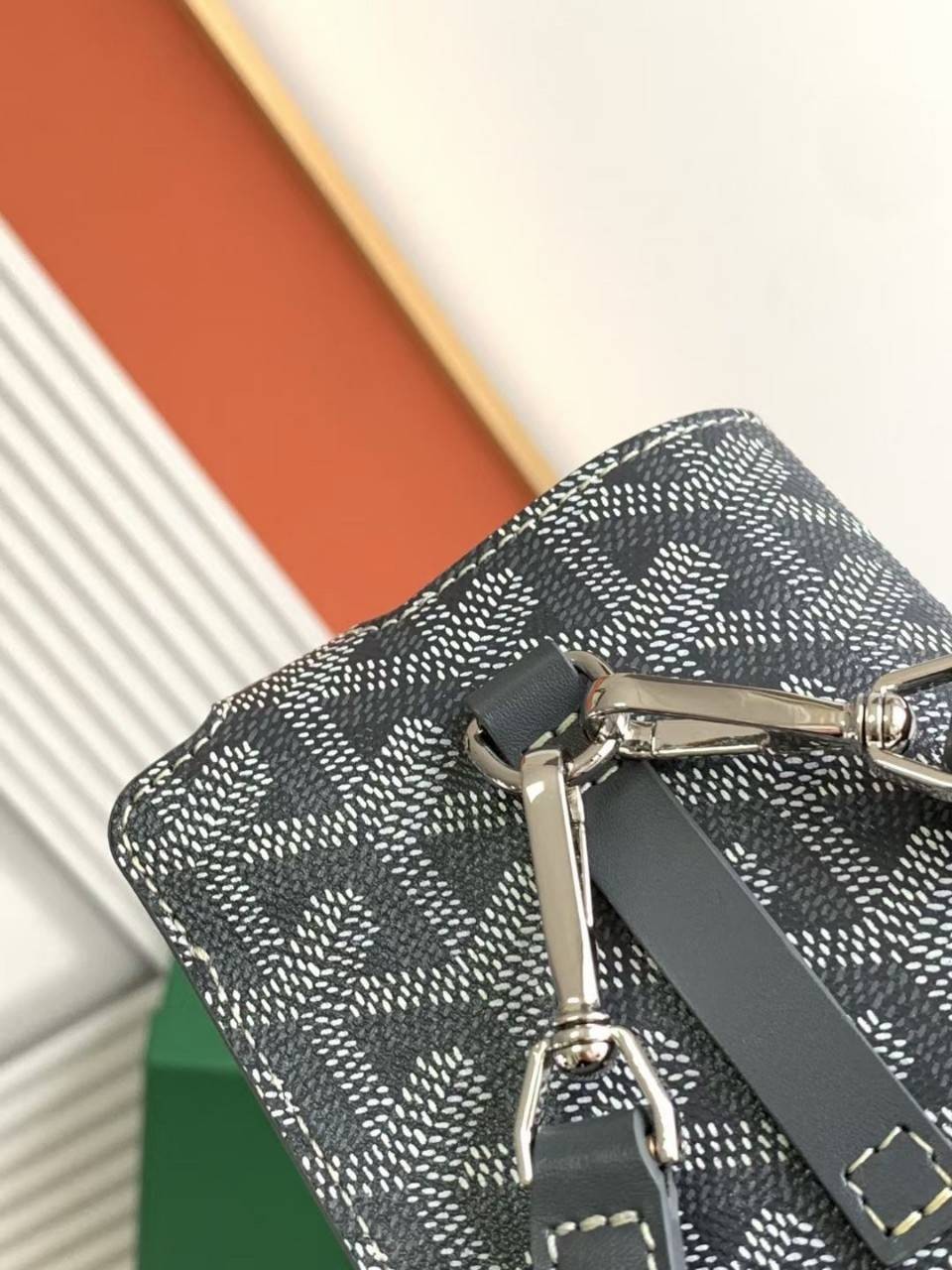 GOYARD MONTMARTRE GM GLASSES CASE TOP ORIGINAL 1:1 เกรดเทียบแท้ ใช้สลับแท้ได้ ใช้งานต่างประเทศได้