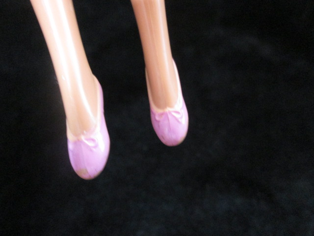 Barbie in Blooming Dress Tea Party ตุ๊กตาบาร์บี้แท้มือสองสภาพดี