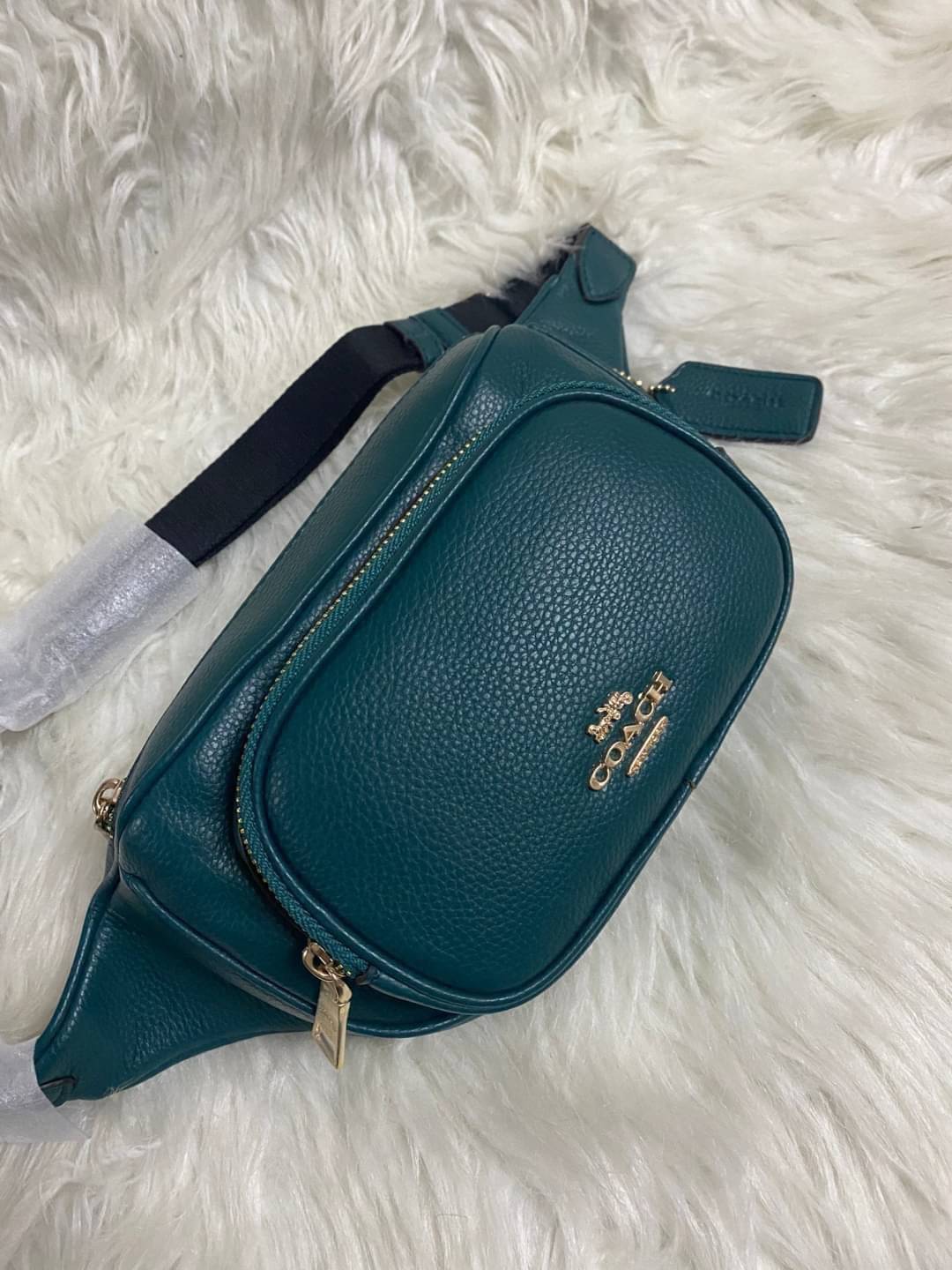 ของแท้ 💯% COACH 6488 COURT BELT BAG รุ่น : 6488 LTH COURT BELT BAG