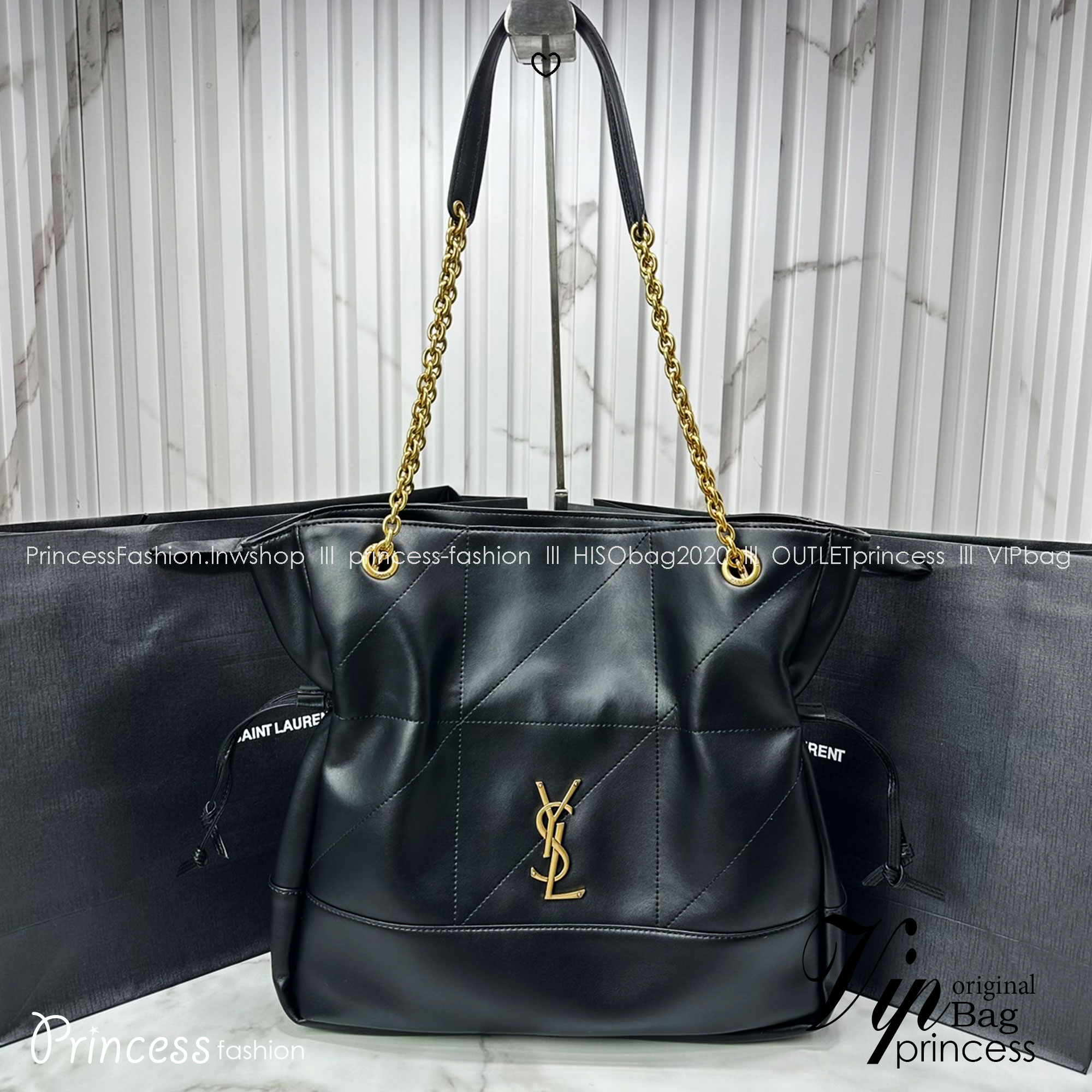 YSL Knockoff Jamie 4.3 Large Pochon Tote Bag กระเป๋าสะพายทรงโท้ท ดีไซส์ใหม่มีสายดึงข้างได้ ปรับสะพายหลังได้ เก๋เท่คูล สวยครบจบในใบเดียว จุของได้เยอะ งานหนังสวยเต็มใบดีไซส์เรียบหรูดูแพง