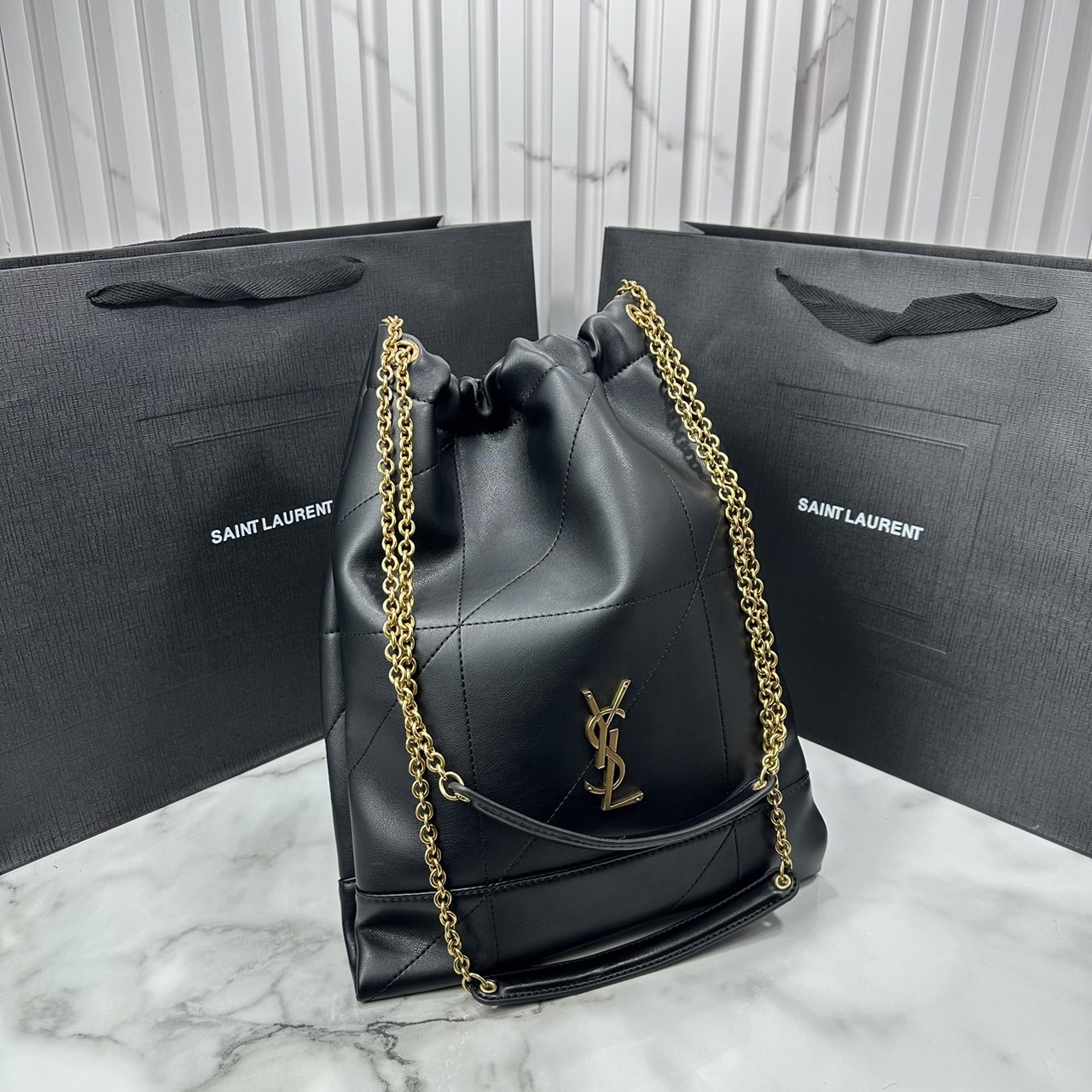 YSL JAMIE 4.3 POCHON / YSL TOTE BAG กระเป๋าสะพายทรงโท้ท รุ่นใหม่ งานหนังเต็มใบจุของได้เยอะ เกรดออริ 1:1