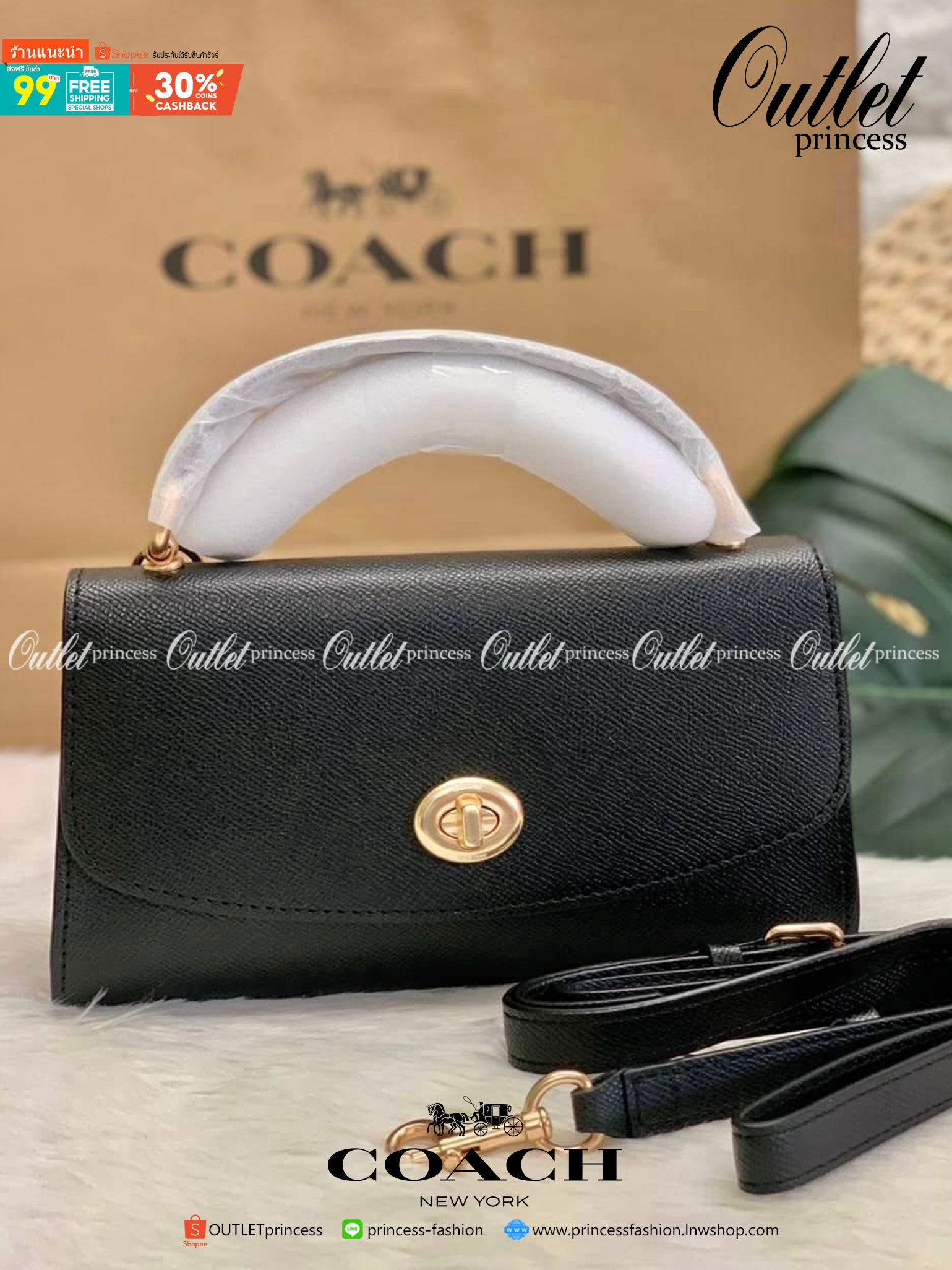COACH TILLY SATCHEL 23 IN SIGNATURE CANVAS ((C1802//C1439/C1435)) กระเป๋า crossbody สวยหรู ขนาดใหม่ พร้อมสีมาใหม่!! ดีไซน์ย้อนยุค วัสดุหนังแคนวาสเคลือบลายสลับหนังแท้ มาพร้อมหูจับในตัว และสาย crossbody ปรับได้ตามตัว เปิด-ปิดด้วยตัวบิดล็อค ภายในโล่ง บุกำมะห