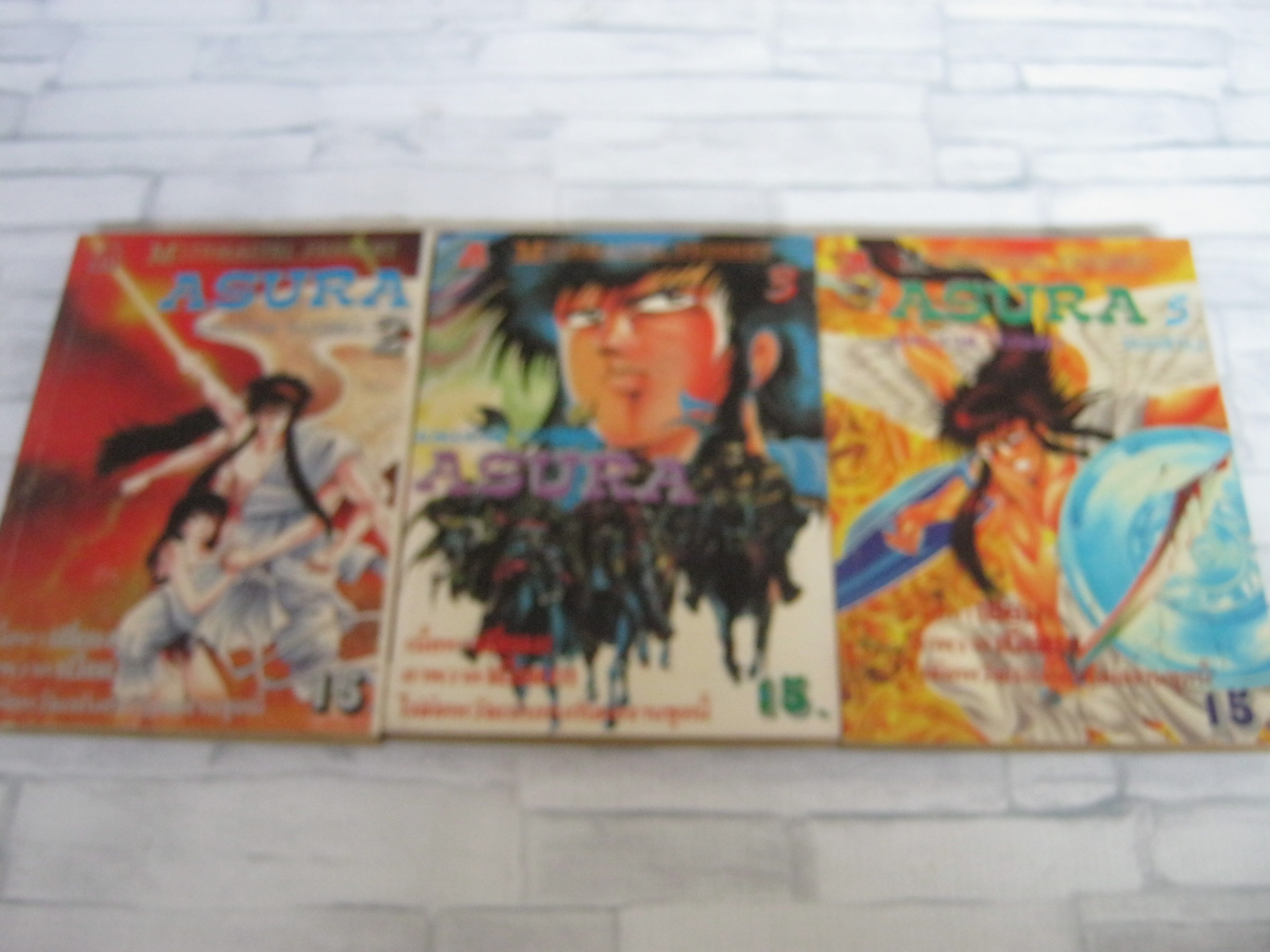 ASURA ชุด เล่ม 2,3,5 Kikuchi Toshio เขียน***สินค้าหมด***