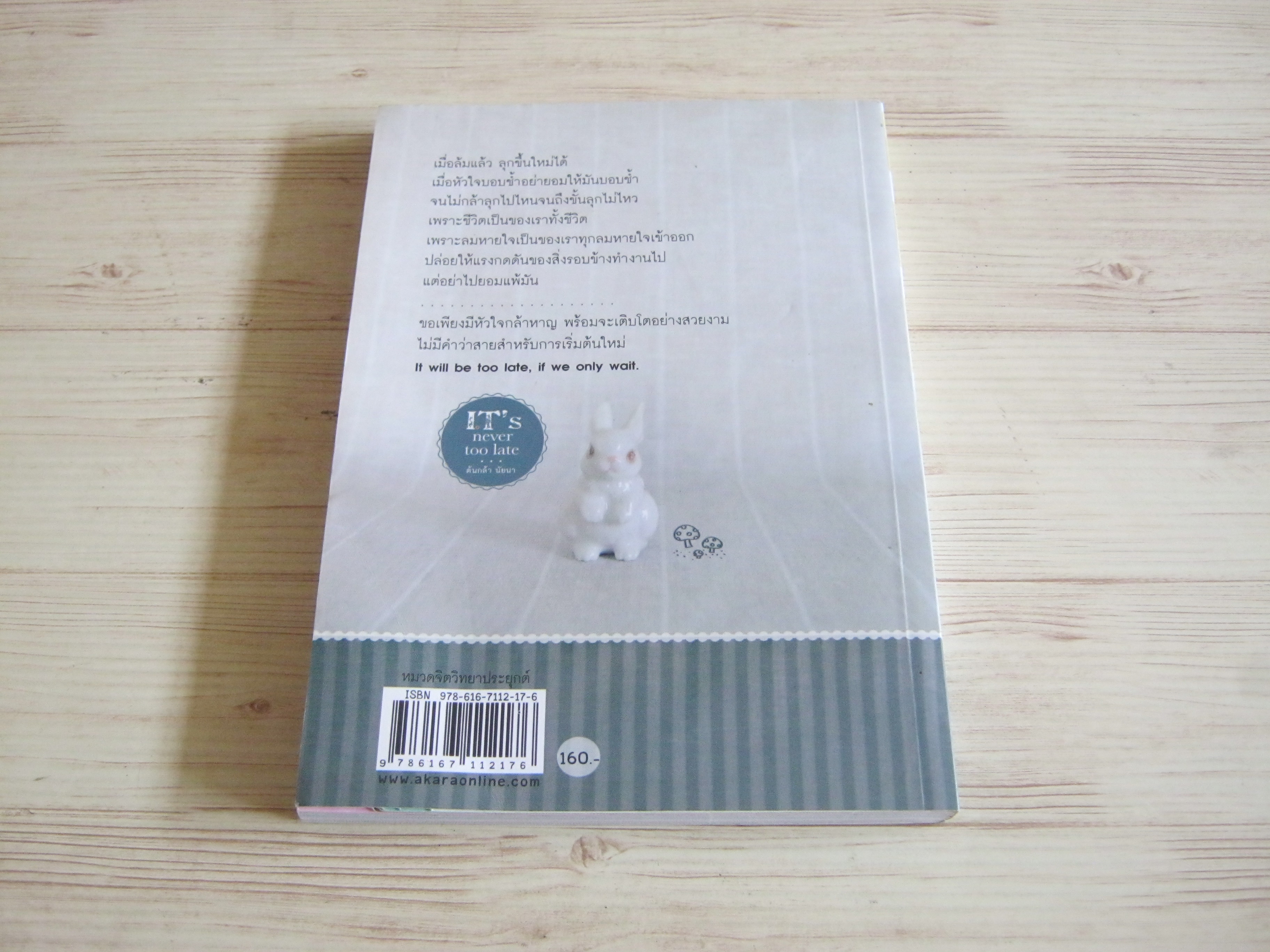 It's never too late ต้นกล้า นัยนา เขียน