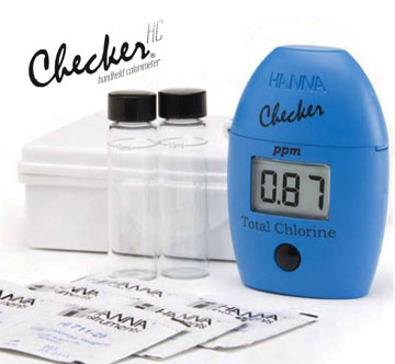 เครื่องวัดคลอรีน Hanna รุ่น HI701 วัดได้ทั้ง Free และ Total Chlorine ฟรี! reagent 1 กล่อง 25 ซอง