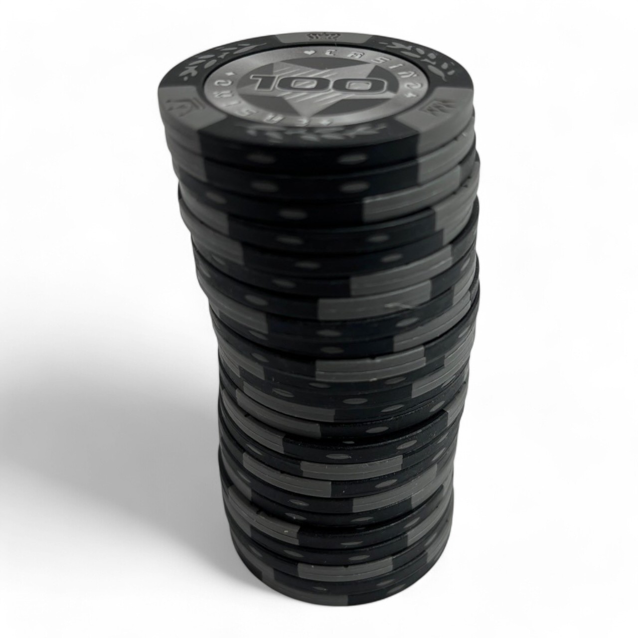 ชิปโป๊กเกอร์เกรดพรีเมี่ยมCASINO แบบแยกเหรียญ น้ำหนัก14g.(Chip poker)