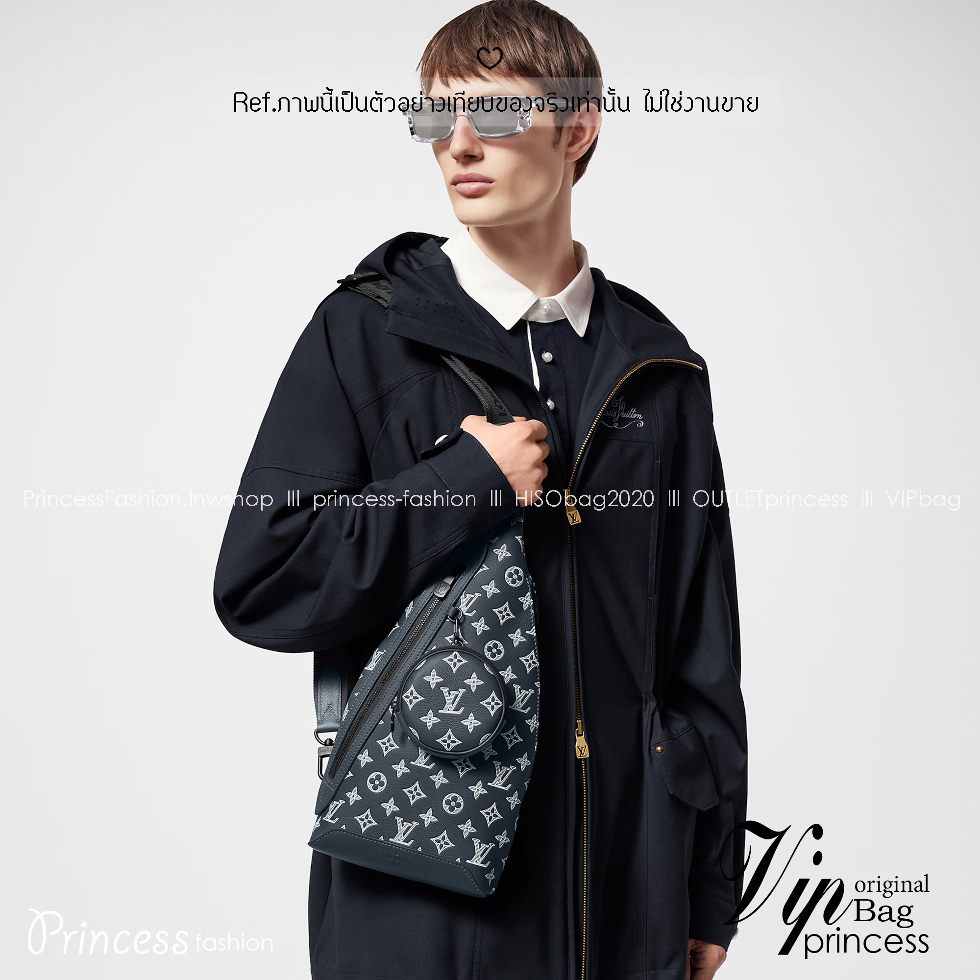 TOP ORI หนังแท้ | LV Duo Slingbag / LV Belt Bag กระเป๋าคาดอกดีไซน์ใหม่ สปอร์ตและดูหรูในตัว รูปทรงใช้งานง่ายได้ทุกลุค ที่สุดของไอเท็มขายดี