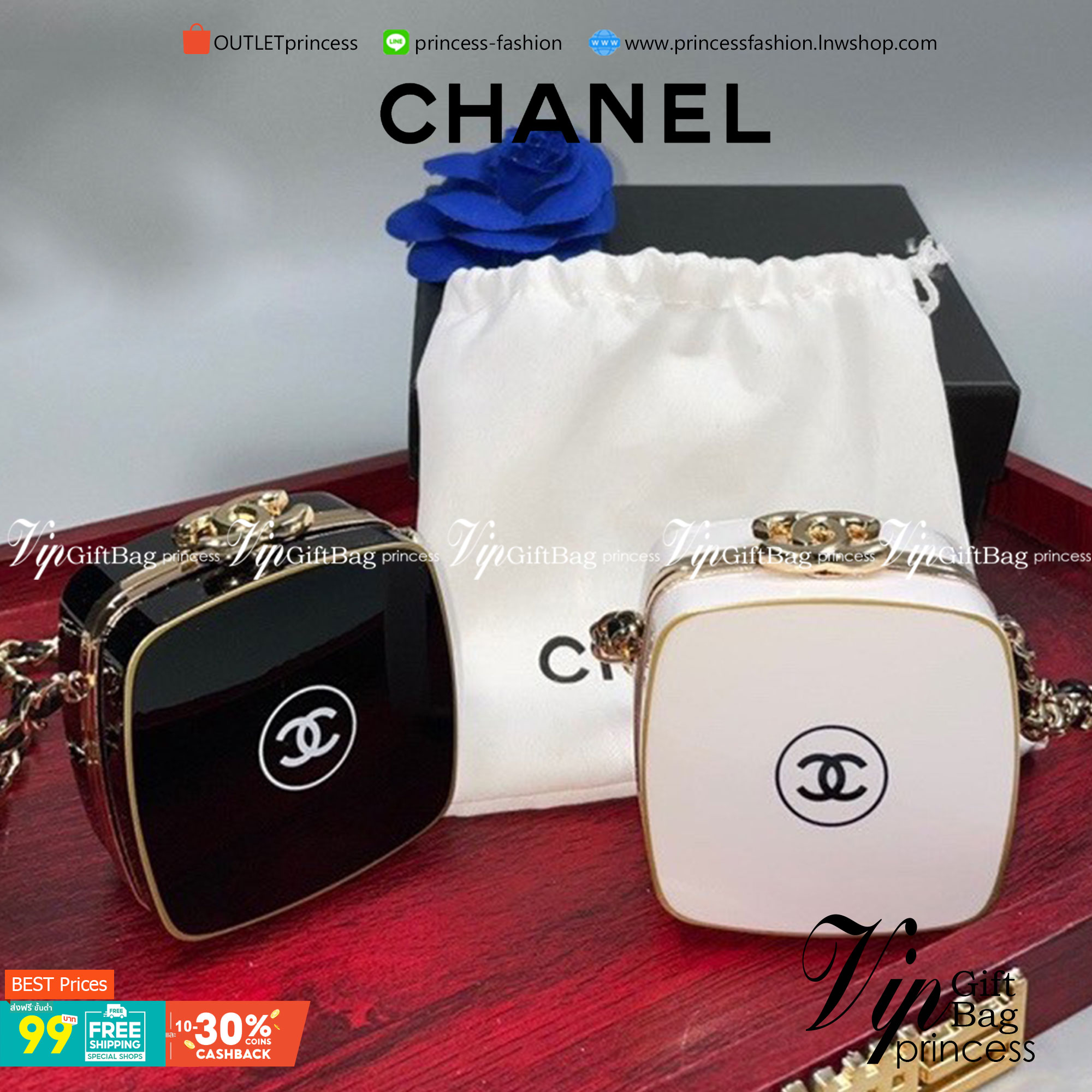 VIP 】CHANEL MINI BAG VIP GIFT WITH PURCHAS-GWP น้องคนสวยมาใหม่จ้า รุ่นใหม่กริ๊บ!!ละมุนคุณหนูต้องมาแล้วแหละ ไซส์มินิน่ารักมากค่ะ มาพร้อมสายสะพายนาวครอสบอดี้ อะไหล่สีทอง ใบนี้สาวๆต้องมีน้า ได้สวยก่อนใคร ต้องจัดแล้วจ้า งานจริงสวยน่าใช้ Chanel mini นาทีนี้กำล