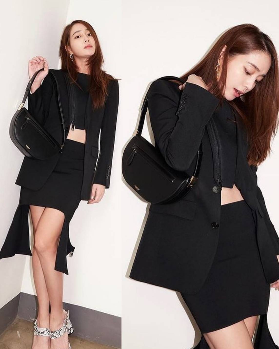 BURBERRY FRAGRANCES HALFMOON BAG VIP GIFT WITH PURCHASE (GWP) กระเป๋าสะพายพรีเมี่ยมกิ๊ฟ Limited Edition รุ่นใหม่จากน้ำหอม BURBERRY DUTY FREE วัสดุหนังแท้ CalfSkin ดีไซน์สวยหรูอยู่ทรงมีโลโก้แบรนด์และช่องซิปด้านหน้า ด้านหลังมีช่องใส่ของ เปิดปิดด้วยฝาปิดแม่เ