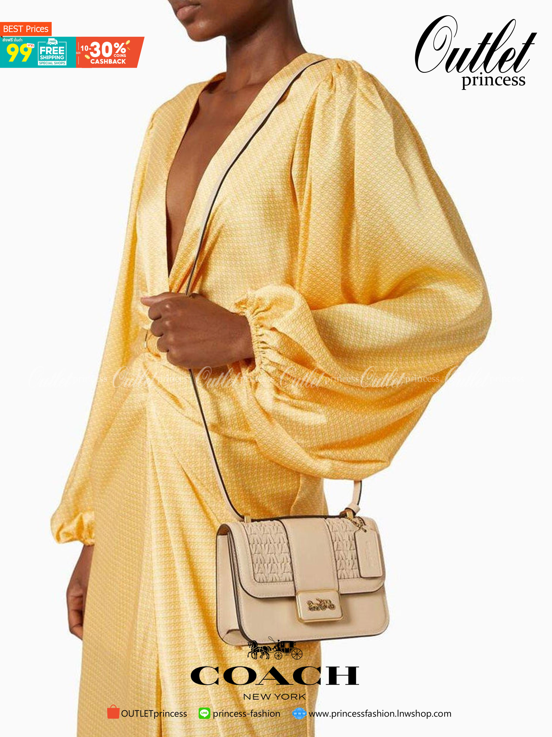 น้องสวย คุณภาพแน่นอีกแล้วจร้าา! COACH ALIE SHOULDER BAG 18 WITH WEAVING ((C2587)) พร้อมส่งความสวย! กระเป๋าสะพายครอสบอดี้ร์หรือสามารถทบเป็นสายคู่ใช้แบบหิ้วหรือคล้องไหล่ได้ด้วย หนังแท้อย่างดีสวยงามค่ะ ด้านหน้าทำหนังแบบสานได้คลาสสิคค่ะ