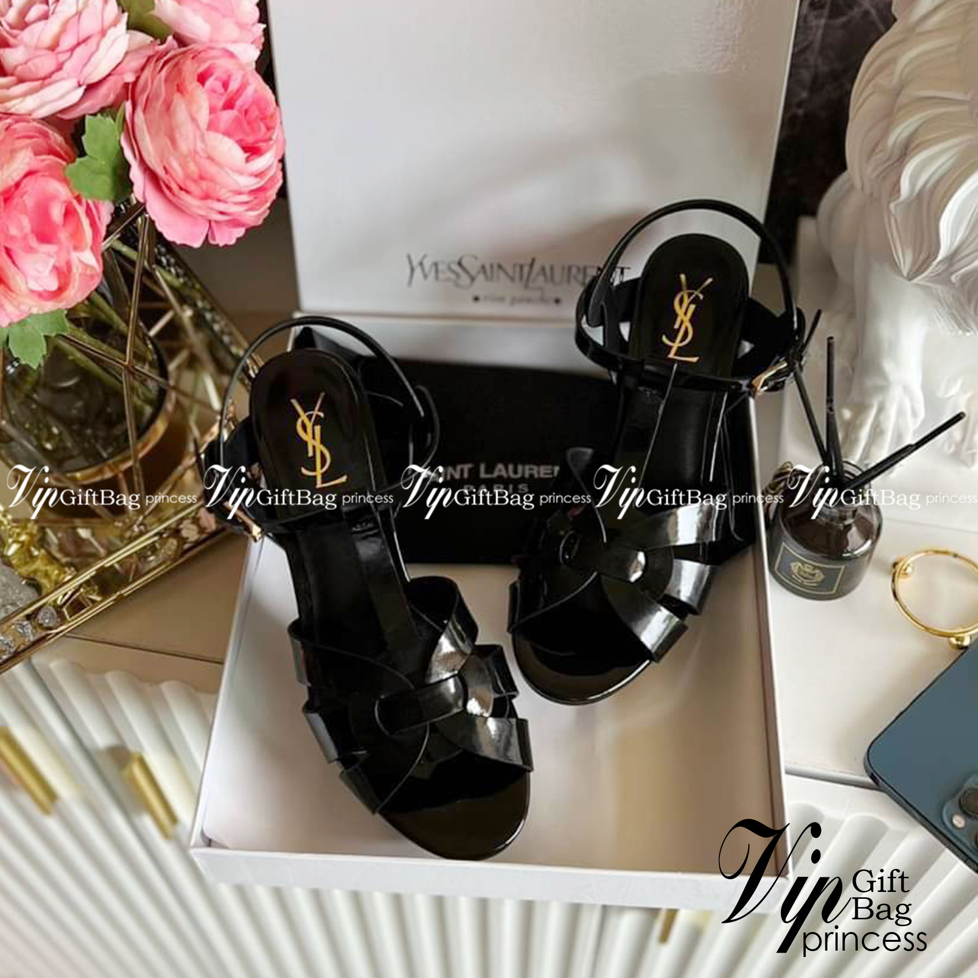 YSL TRIBUTE HEEL / SAINT LAURENT TRIBUTE HEEL / YSL HIGH HEEL เกรดออริจินอล รองเท้าส้นสูงแบรนด์หรู ที่สาวๆ ทุกคนควรมี ไว้ออกงานหรือใส่ทำงานได้ คู่นี้คือปังได้ตลอดกาล เพิ่มความสูงเพรียว สวยหรูมากค่ะ