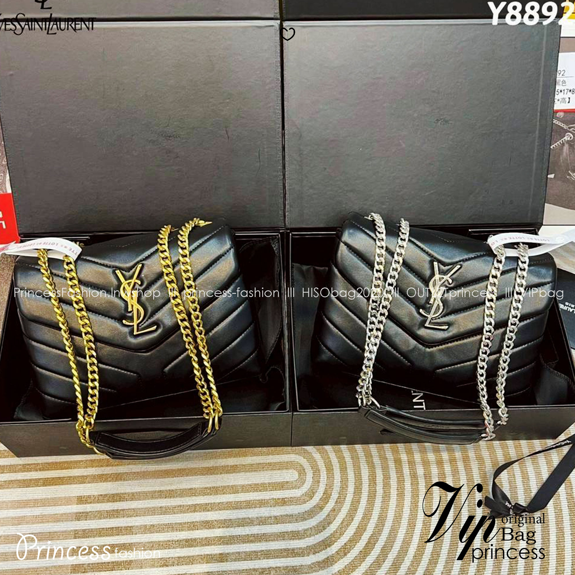 YSL LOULOU Mini Bag กระเป๋าสะพายทรงสวยสุดหรูทรงสวยคลาสสิก รุ่นขายดี ใช้ได้บ่อยไม่มีเบื่อ ดีไซน์เรียบหรู ออกแบบมาให้ใช้งานได้สะดวกด้วยกระดุมแม่เหล็ก