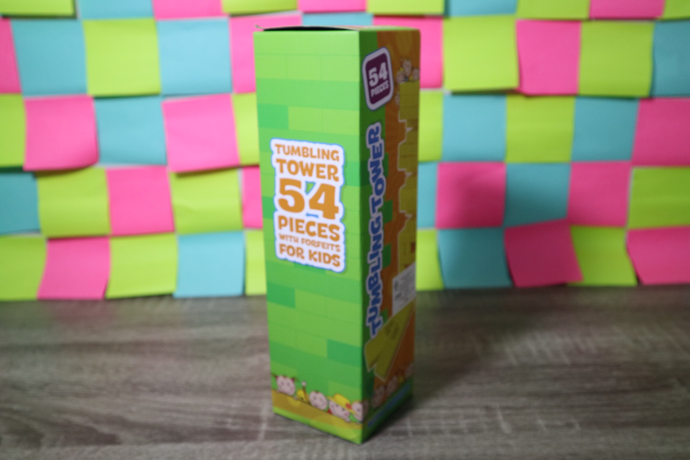 เจงก้าพลาสติก 54 ชิ้น 18 ชั้น