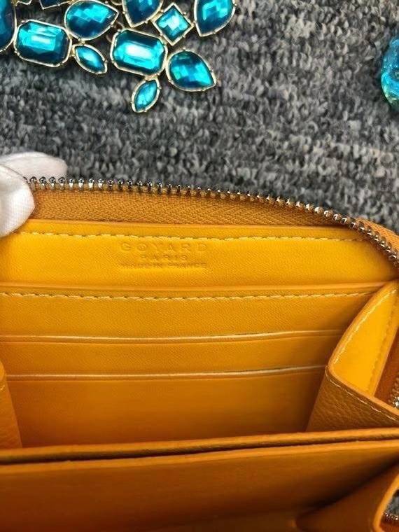 ORI หนังแท้ | GOYARD Compact Zip Matignon Pm Wallet