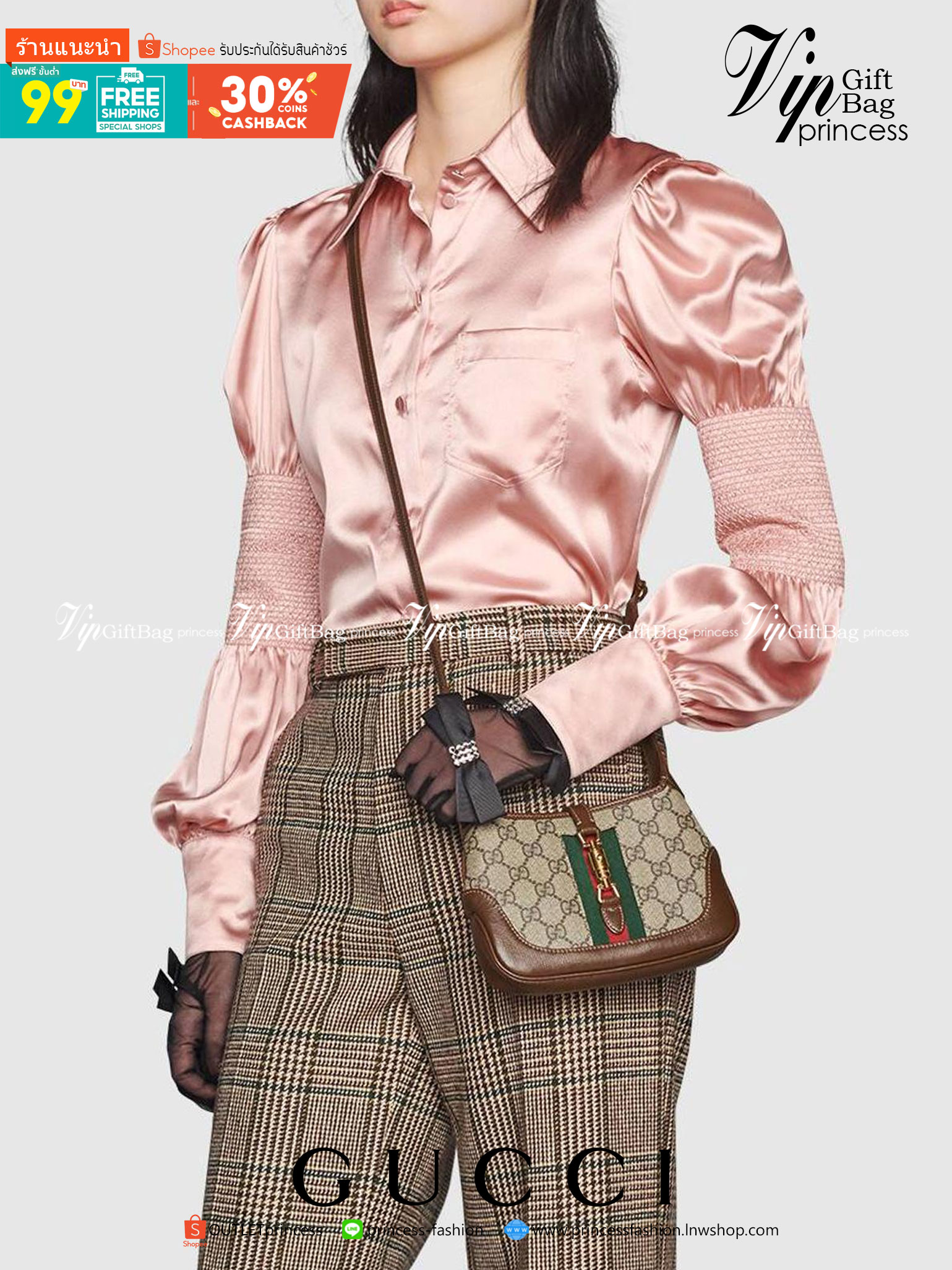 GUCCI Jackie 1961 Mini Hobo Bag GC MULTI BAG น้องคนสวย ใบเล็กแต่สุดว้าว กระเป๋าถือ/สะพายข้างวีไอพี พรีเมี้ยมกิ๊ฟที่จะทำให้หลงรักกันไปแบบสุดๆ น้องน่ารักมีดีเทลแฝงความหรูในตัว วัสดุหนังแคนวาสทนทาน อยู่ทรง ปากกระเป๋ามีตัวล็อค ภายในเป็นช่องโล่ง มีช่องใส่บัตรภ