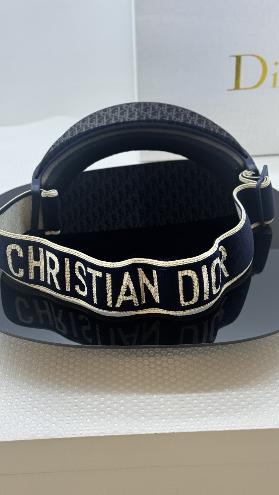 พร้อมส่ง 2สี DiorClub V1U Oblique Visor / Dior oblique visor hat หมวกสไตส์สปอร์ตดิออร์ เกรดออริ สลับแท้ 1:1 ใช้ต่างประเทศได้