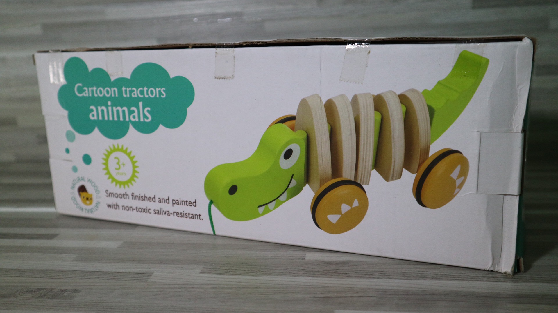 ตุ๊กตาสัตว์ล้อเลื่อน