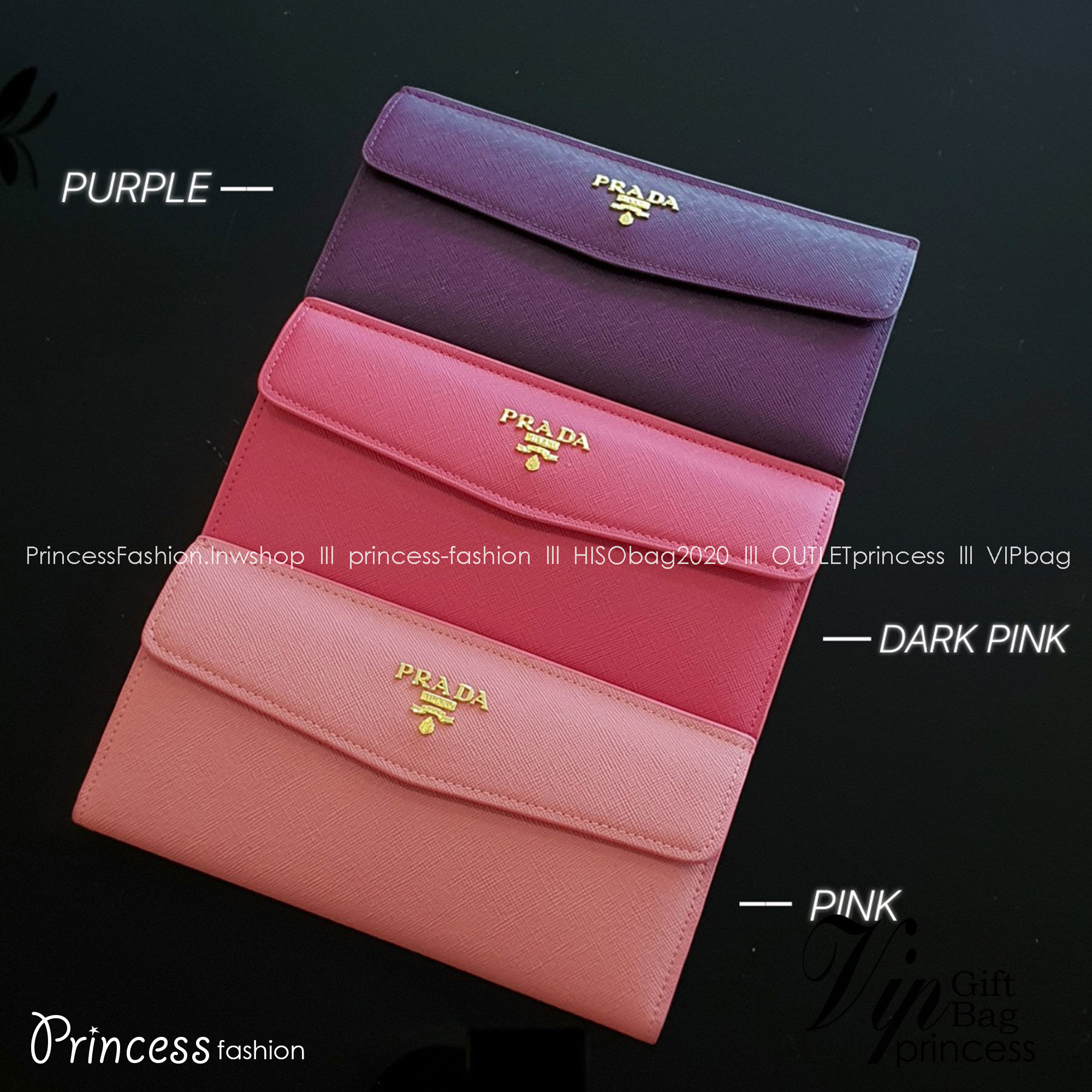 PRADA LONG WALLET กระเป๋าสตางค์รับทรัพย์ ทรงหรู จากแบรนด์ PRADA ลายหนัง SAFFIANO มีช่องใส่บัตร ถึง 12 ช่อง และช่องซิปใส่ของจุกจิกได้ น้ำหนักเบา จับถนัดมือ ขนาดกำลังดีคะ ถือแล้วดูดี อะไหล่ทองสุดหรู ใช้แล้วสวยแน่นอนค้า