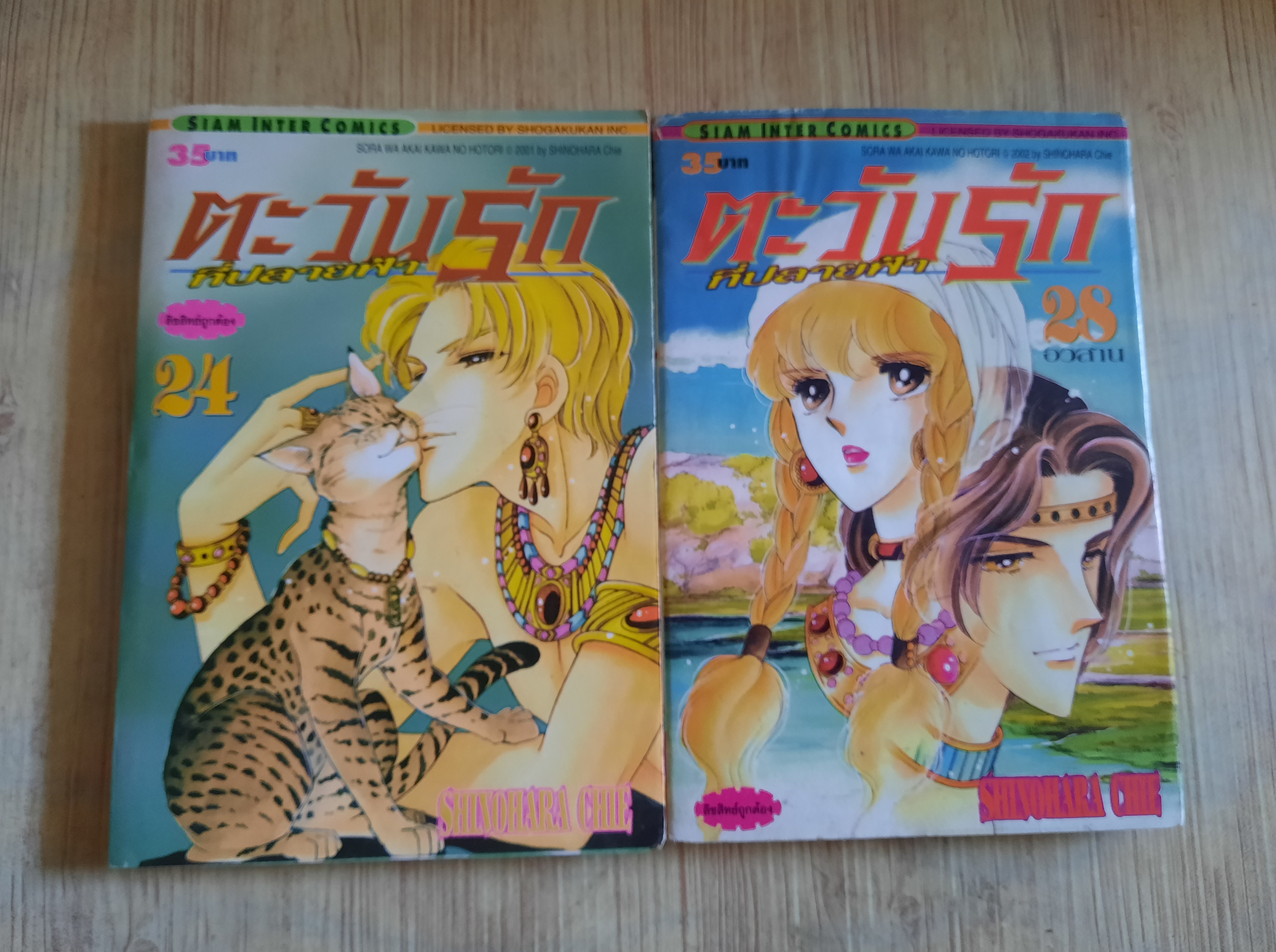 ตะวันรักที่ปลายฟ้า ชุด เล่ม 24,28 (28 เล่มจบ)***สินค้าหมด**
