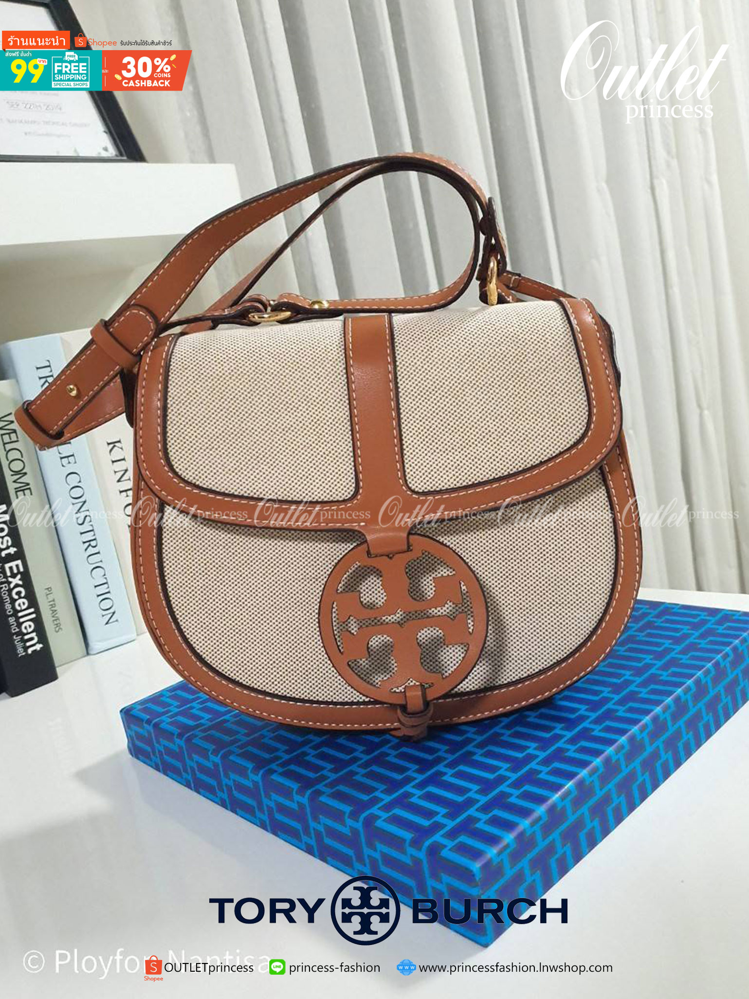 ของแท้ 💯% NEW ARRIVALS!!! TORY BURCH CROSSBODY กระเป๋าสะพายข้าง ไซส์กำลังน่ารัก