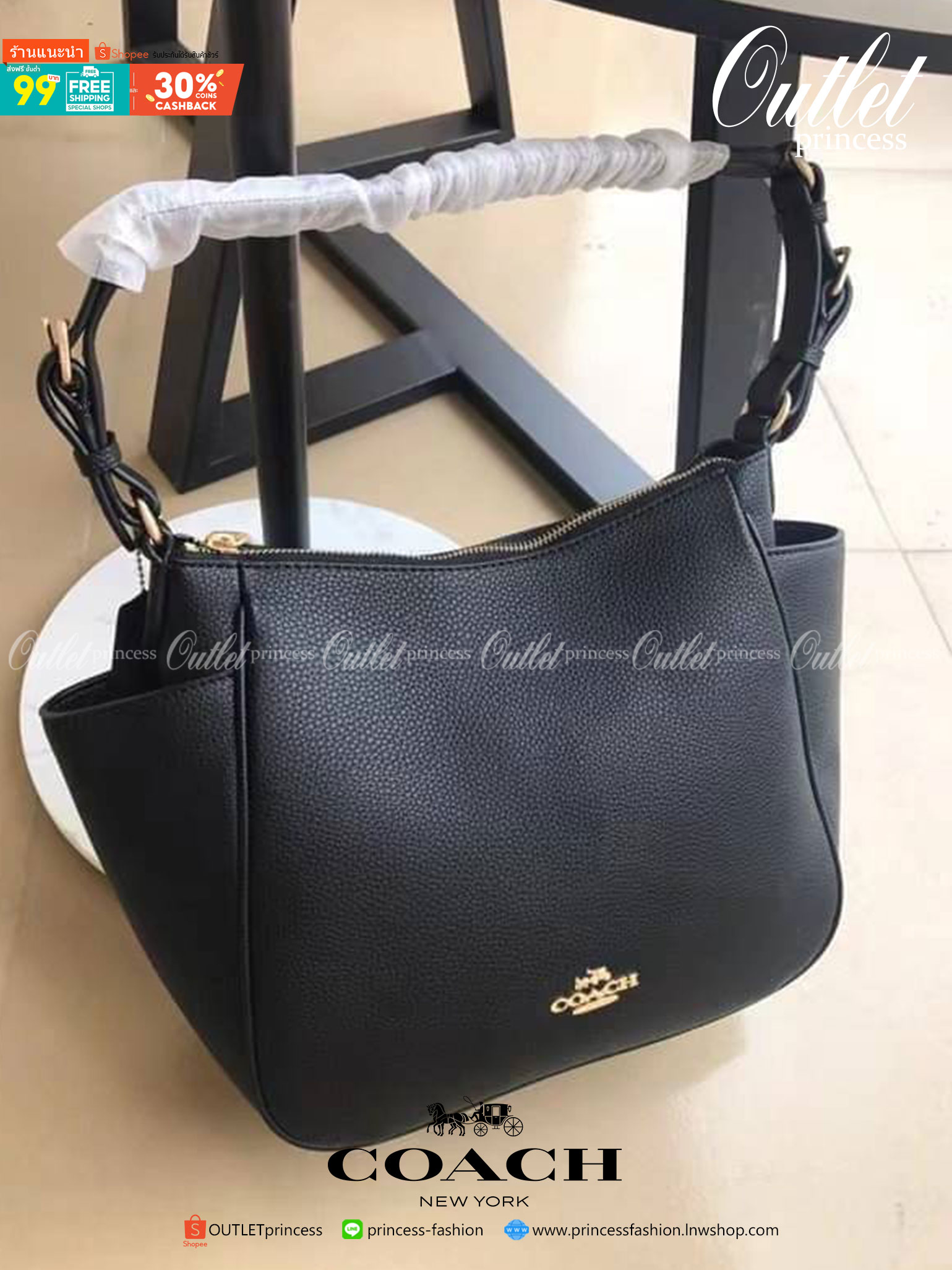 สินค้าออกใหม่ พร้อมคอลเลคชั่นสีใหม่ล่าสุดค่ะ! COACH RORI SHOULDER BAG ((C2855)) พร้อมส่งที่ไทย สวยก่อนใครแน่นอนค่ะ! กระเป๋าสะพายไหล่ หนังแท้ชั้นดีที่สุด หนังนิ่ม ทรงสวย หลงรักแน่นอนค่ะ