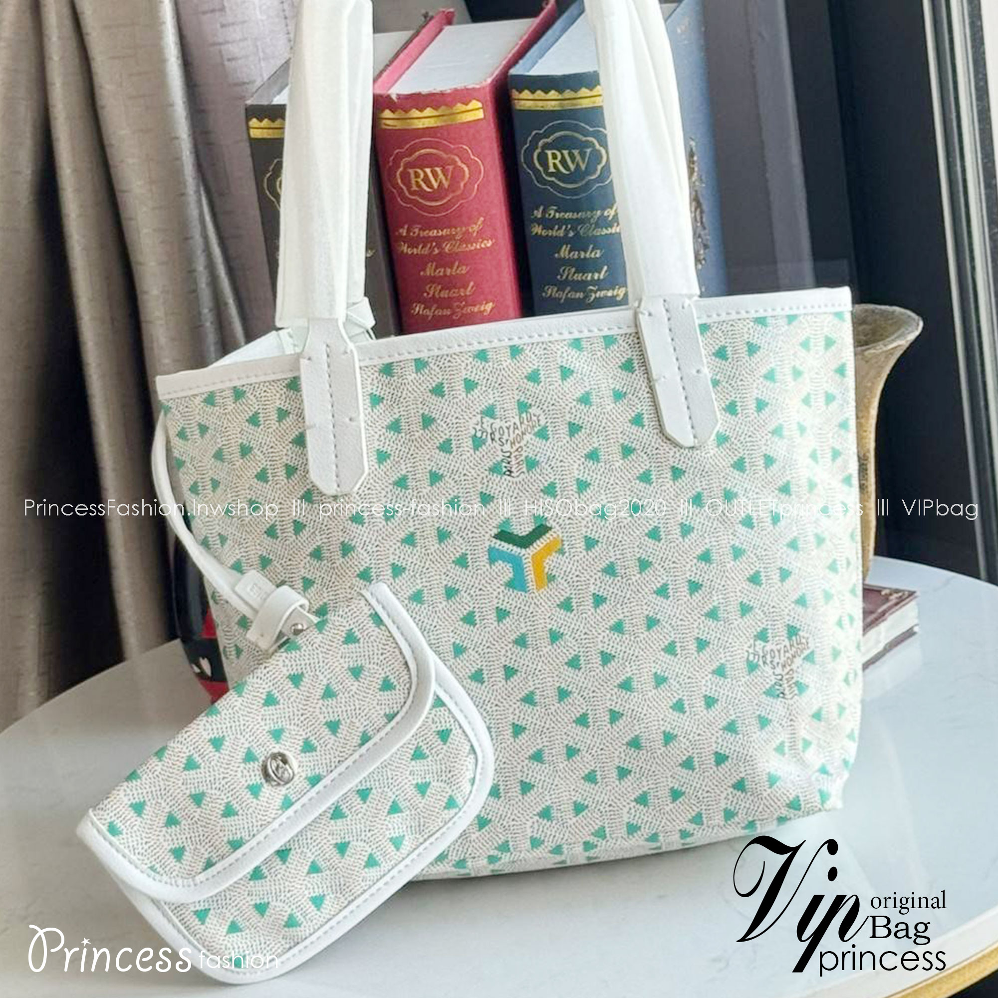 พร้อมส่ง 4 สี Goyard claire voie Mini Tote Bag กระเป๋าทรงโท้ทมินิ เกรดออริ สลับแท้ 1:1 ใช้ต่างประเทศได้ ภาพถ่ายจากงานขายจริง