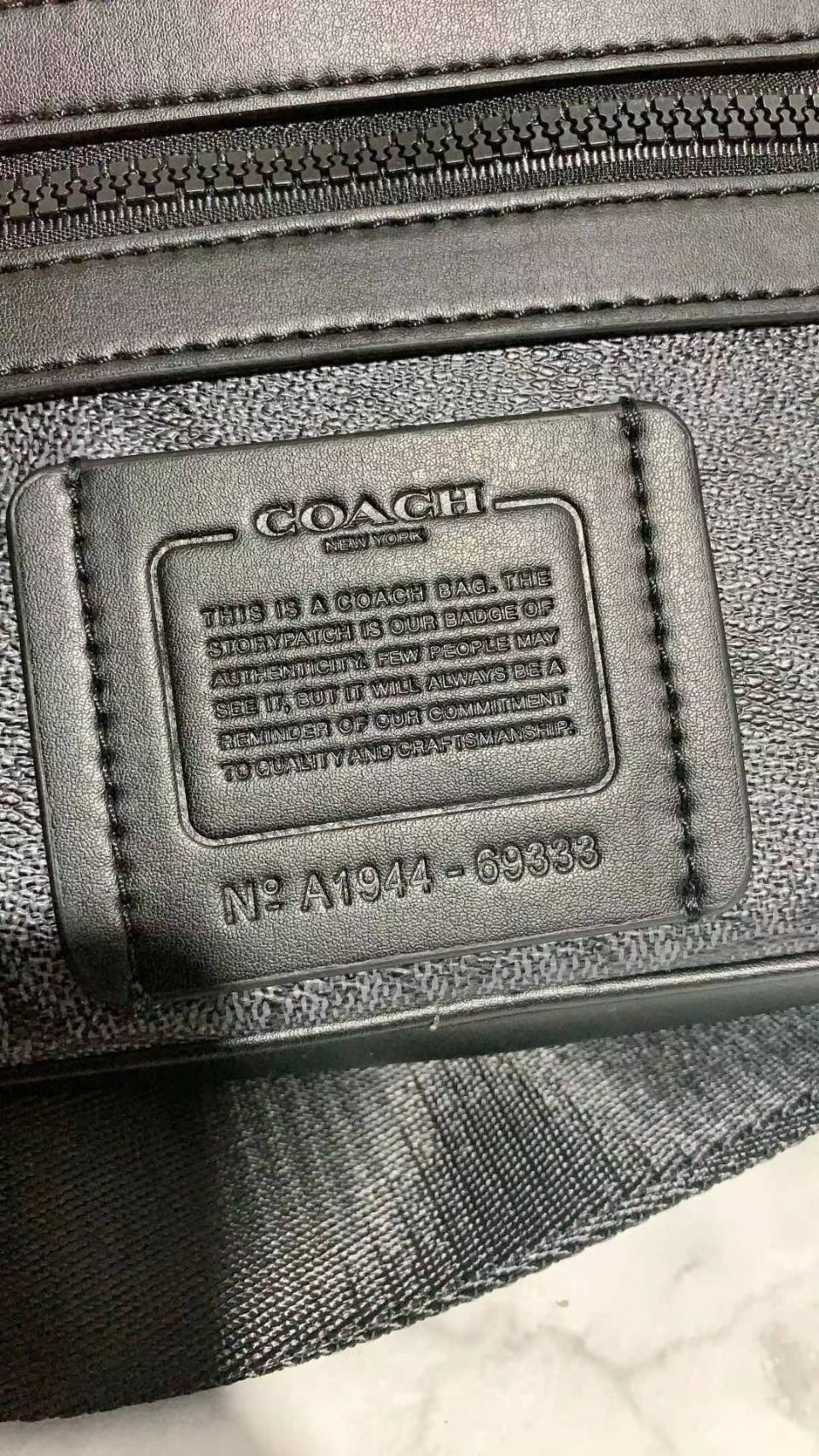 Coach Academy Crossbody In Signature Canvas