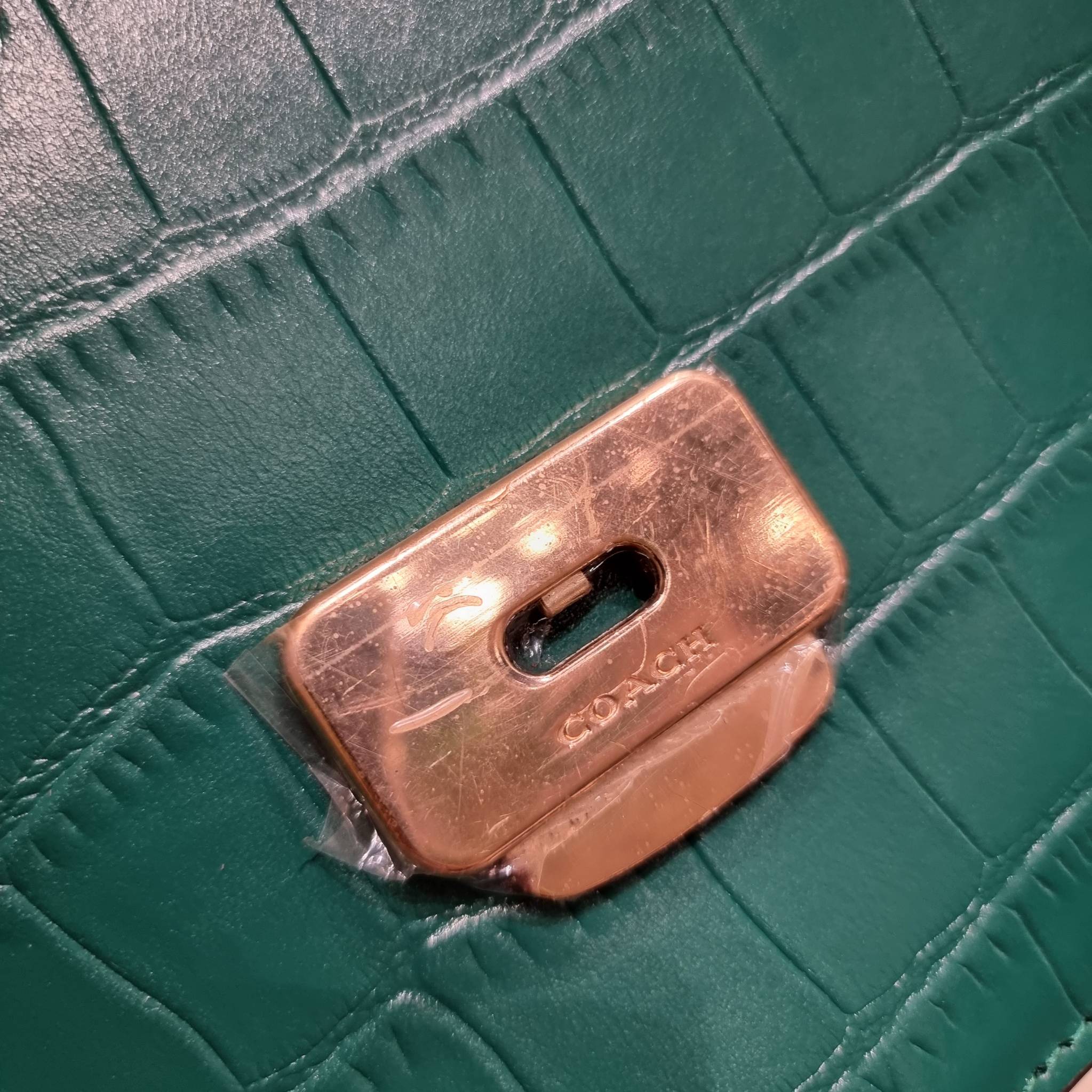 COACH C5631 BRYNN FLAP CROSSBODY แซ่บที่สุด ใหม่ที่สุด!! คอลเลคชั่นใหม่!! มองยังไงก็หลงรักละสายตาไม่ไหว กระเป๋าสะพายข้างลุคไฮน์ ที่ดีไซน์ออกมาได้ปัง และดูแพงมากๆ ด้วยดีเทลคลาสสิค รูปทรงใช้งานง่าย เรียบๆแต่มีดีเทล วัสดุหนังลายจระเข้ สวยม้าก!!! เปิด-ปิดด้วย