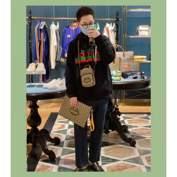 หนังแท้ GUCCI Neo Vintage mini bag / GG Mini Crossbody bag กระเป๋าสะพายข้างใบเล็ก ใช้ได้ทั้งชาย/หญิง งานหนังแท้ทั้งใบ ออริจินอลเกรด ภาพสินค้าถ่ายจากงานขายจริง ใช้งานต่างประเทศได้ค่ะ