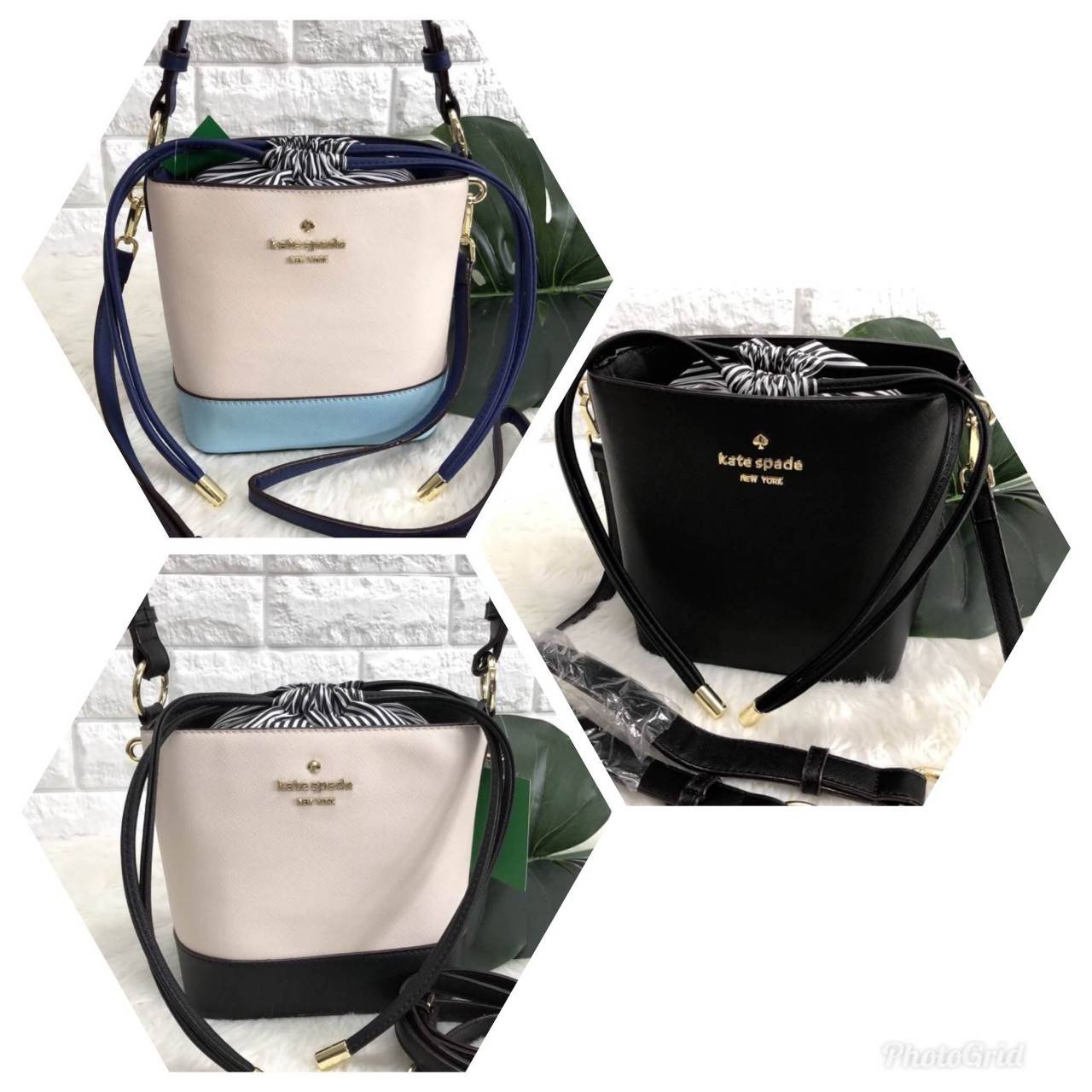 Kate spade new york cameron street pippa bag 2018 พร้อมส่งอีกรอบ กระเป๋าวัสดุหนัง saffiano ทรงถัง สามารถถือได้หรือสะพายข้าง ด้านหน้าติดอะไหล่แบรนด์ ปากกระเป๋าเปิดปิดแบบหูรูด ภายในกระเป๋าโล่ง ใส่กระเป๋าสตางค์ใบยาวได้ หรือของอื่นๆได้จุ มาพร้อมสายสะพายยาว ถอ