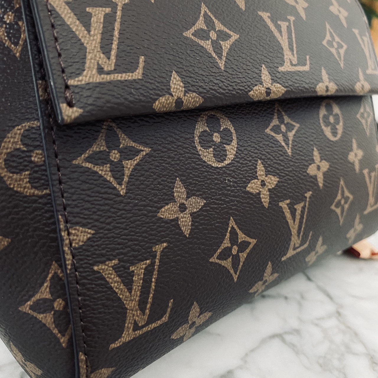 LV Cluny Mini Monogram Canvas Bag 20cm กระเป๋าถือใบเล็กแสนน่ารัก ลายโมโนแกรมแคนวาสสุดไอคอนิก พร้อมสายสะพายผ้าทรงสปอร์ต คอลขายดีตลอดกาล หูจับในตัว น้ำหนักเบา เป็นไอเท็มที่แมทช์ได้กับทุกสไตล์การแต่งตัว ราคาสุดคุ้ม