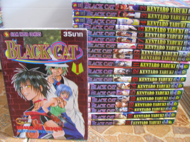 BLACK CAT แบล็คแคท 20 เล่มจบชุด KENTARO YABUKI เขียน***สินค้าหมด***