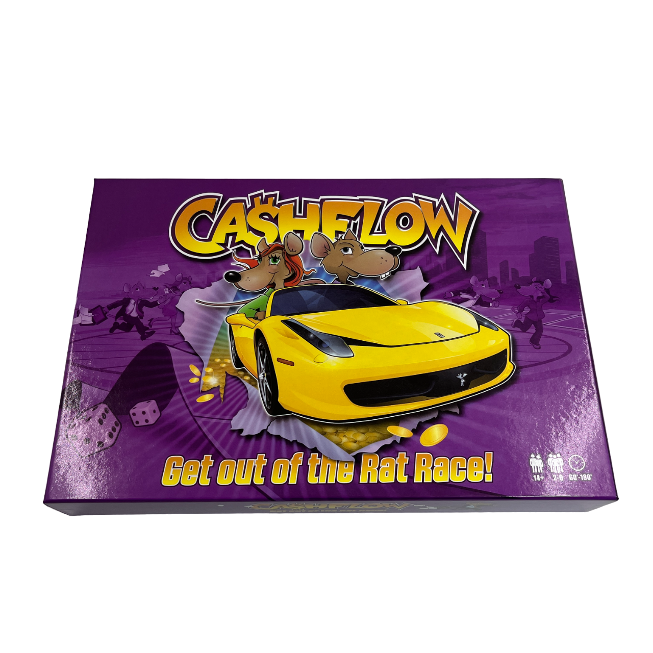 บอร์ดเกมเกมกระแสเงินสด Cashflow ภาษาอังกฤษ ชุดประหยัดเกรด A
