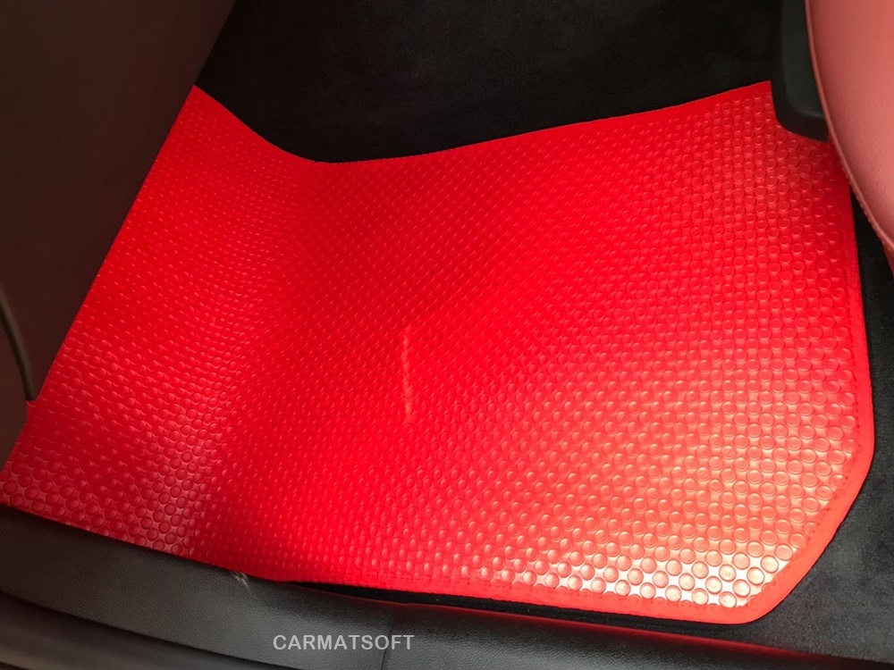 ยางปูพื้นรถยนต์ BMW SERIES 4 F32 / F33 ปี2013-17 พรมกระดุมเม็ดเล็ก เข้ารูป 5ชิ้น