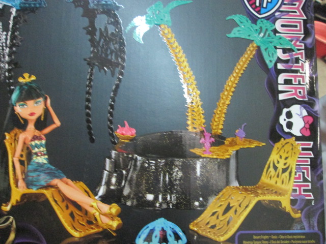 Monster High 13 Wishes 2013_Cleo De Nile in Jacuzzi Party ตุ๊กตา Monster High แท้มือหนึ่งพร้อมกล่อง ไม่มีในไทย