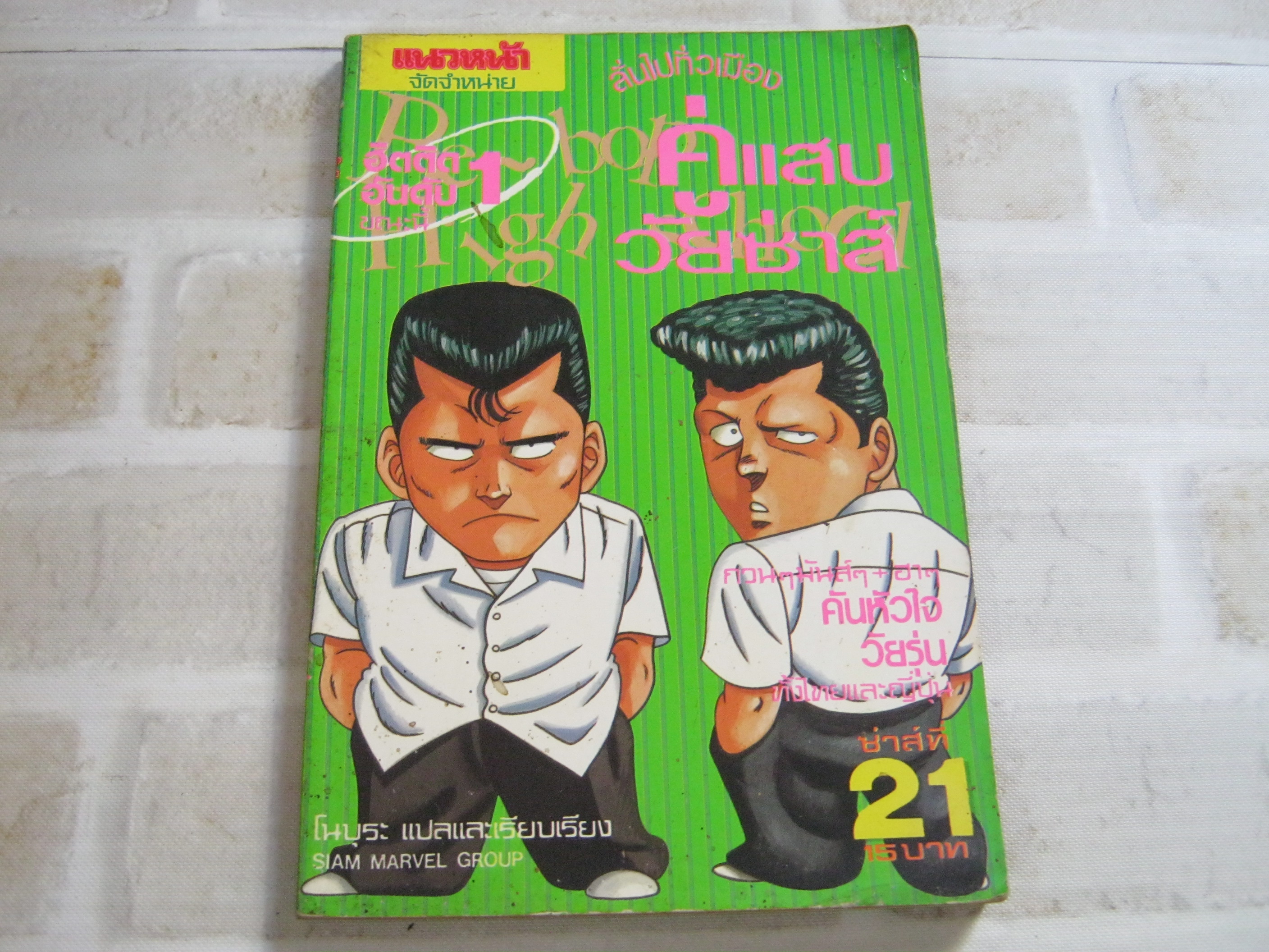 คู่แสบวัยซ่าส์ ชุด เล่ม 3,4,5,6,7,8,9,10,12,13,14,15,18,21,22 ( ยังไม่จบชุด ) ****สินค้าหมด***
