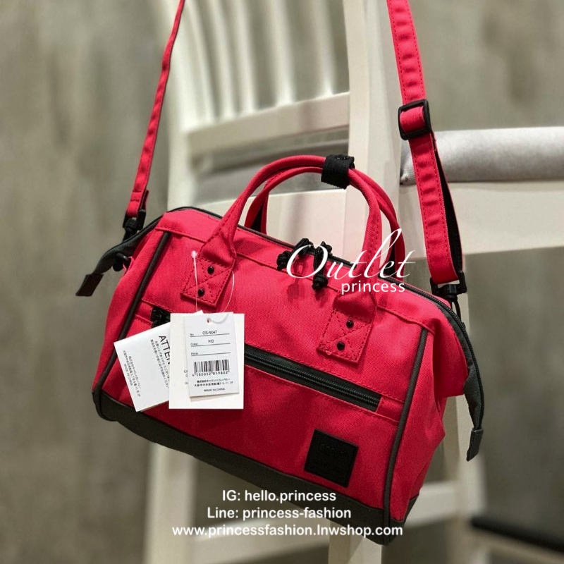 ANELLO MINI SHOULDER BAG MULTI COLOR OS-N047 รุ่นใหม่ชนช้อป!! กระเป๋าสะพายข้าง Multi Colors Collection สีสันสดใสสะดุดตา มี Logo เป็นยางนูนสีดำตัดกับสีกระเป๋า ทำให้ดูน่าใช้มากยิ่งขึ้น (Lining anello) วัสดุpolyester มีลักษณะเฉพาะตัวด้วยสี Two Tone ทั้งตัวกร