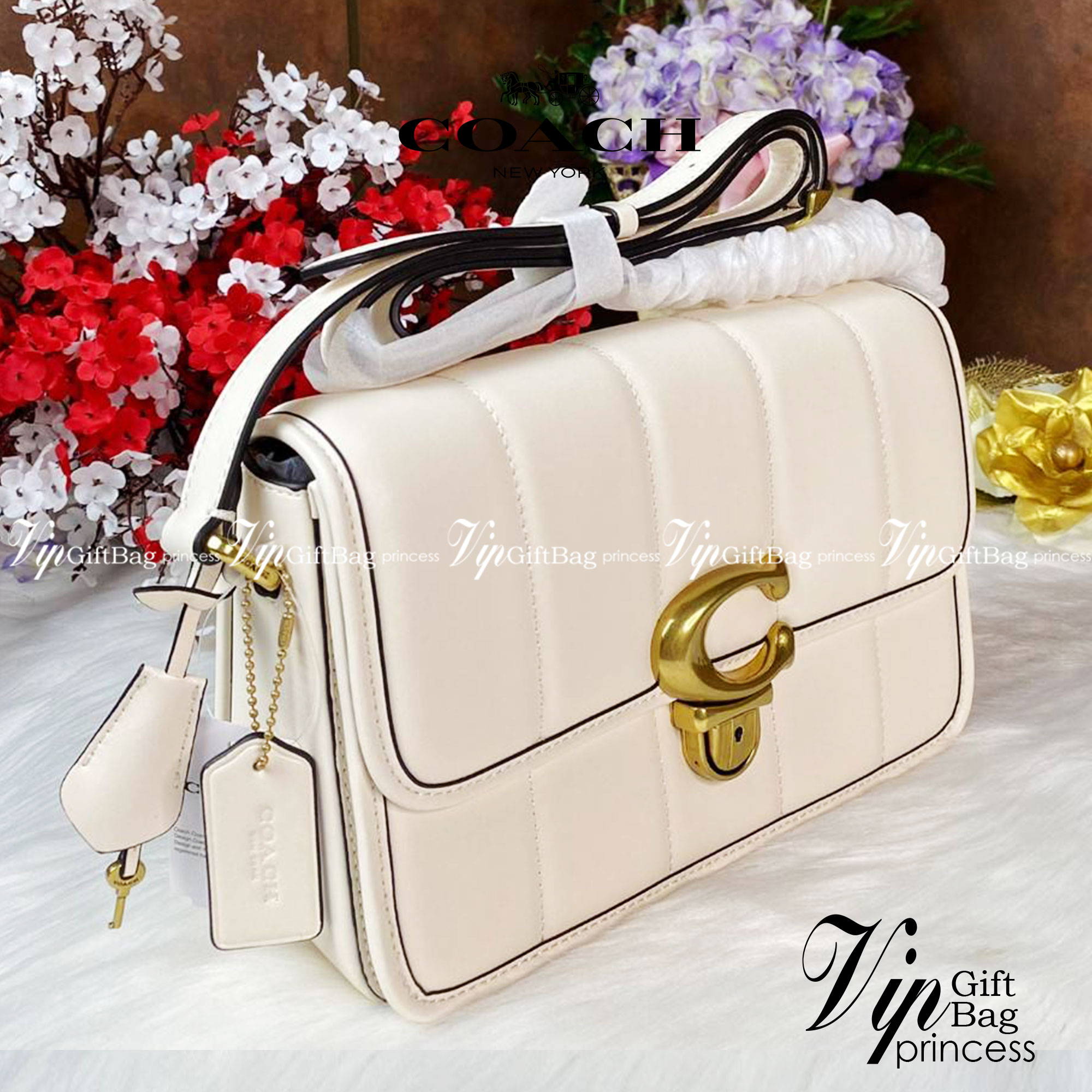 Coach Studio Shoulder Bag With Quilting c7725 พร้อมส่งที่ไทย