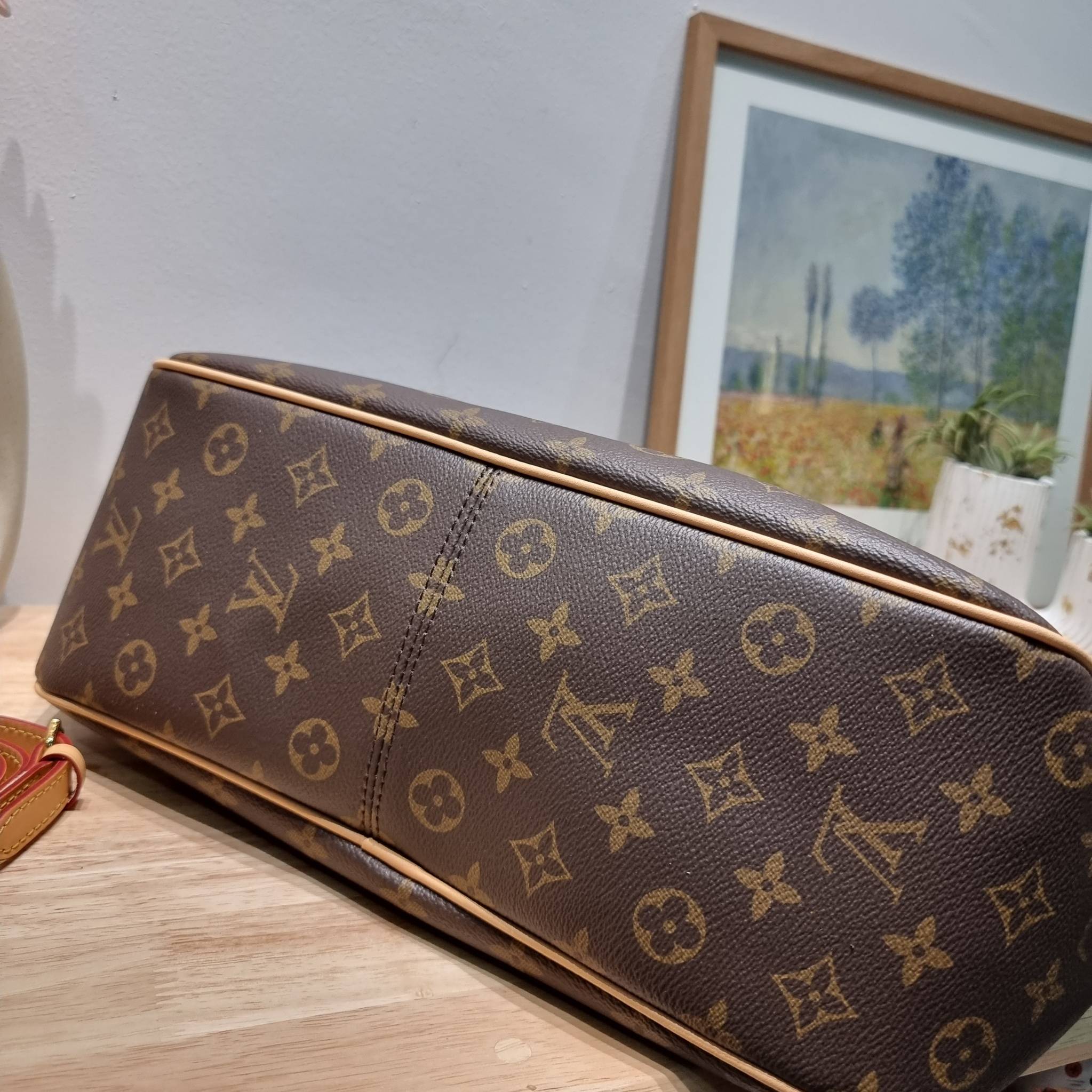 LV delightful bag / LV CARRYALL Monogram Canvas / LV Shopping Bag กระเป๋าทรงโท้ทใบใหญ่ ขนาดจุได้แบบล้นๆ สมใจใครที่มองหากระเป๋าใบโปรด