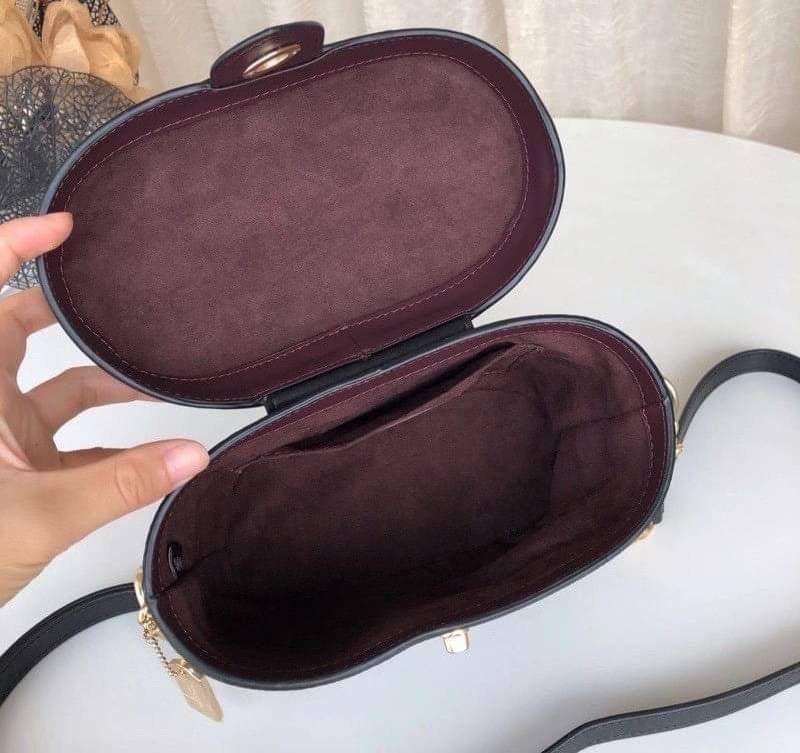 Coach KAY CROSSBODY IN BLOCKED SIGNATURE CANVAS (COACH F78277) IM/BROWN KHAKI GOLD /BLACK