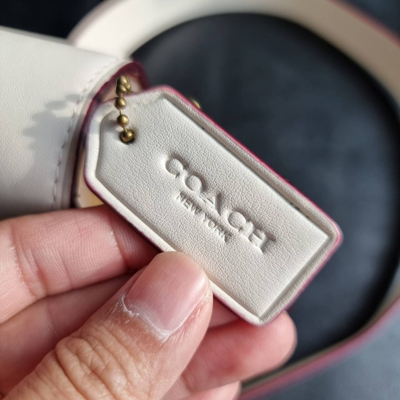 ของแท้ 💯% COACH 627 TABBY SHOULDER BAG 26 IN SIGNATURE CANVAS WITH FLORAL EMBROIDERY