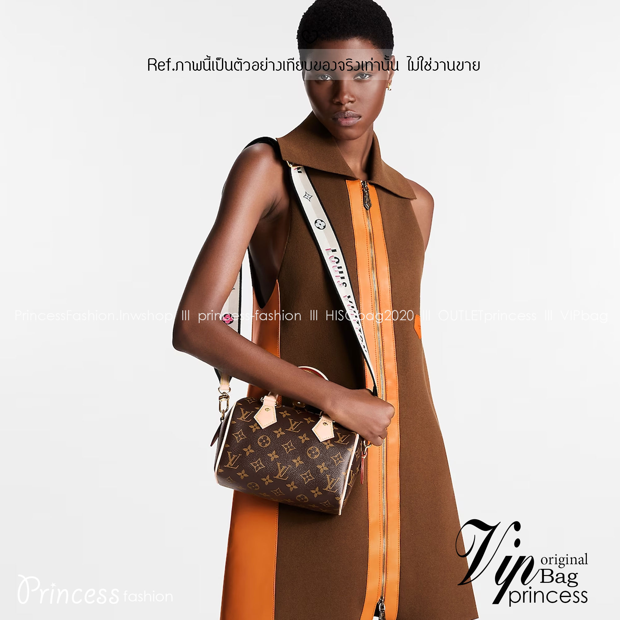 LV Speedy Bandoulière 20 Bag Monogram Canvas กระเป๋าทรงหมอนไซส์เล็กน่ารัก ดีไซน์น่าใช้มากๆ พิมพ์ลายโมโนแกรม ภายในเป็นช่องกว้าง มาพร้อมสายสปอร์ตสวยเท่ห์มาก ใบจริงสวยเกินเบอร์!! ไม่ผิดหวังจ้า