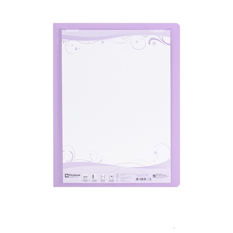 แฟ้มโชว์เอกสาร10ไส้ เติมไส้ได้